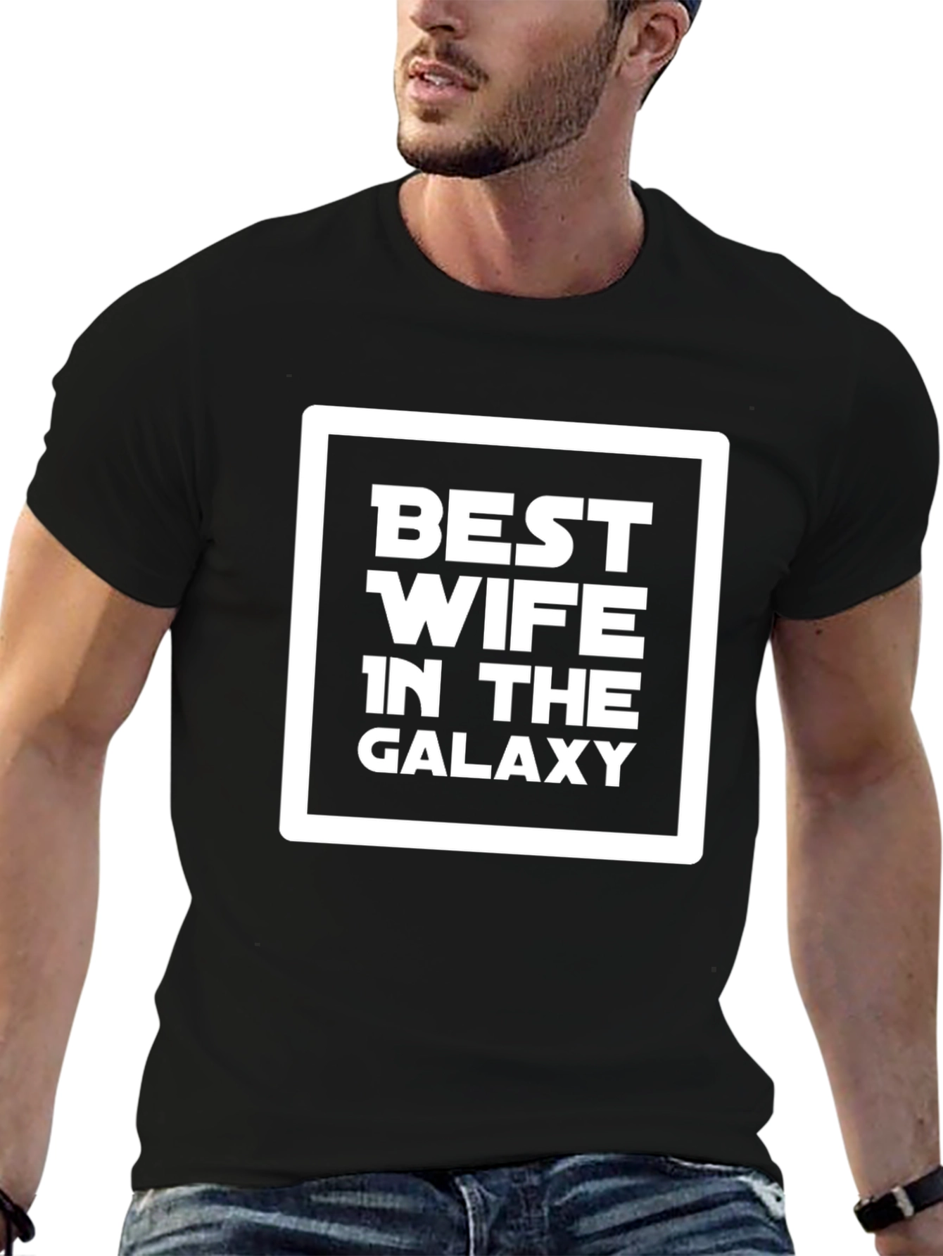 Best Wife in The Galaxy Graphic T-Shirt