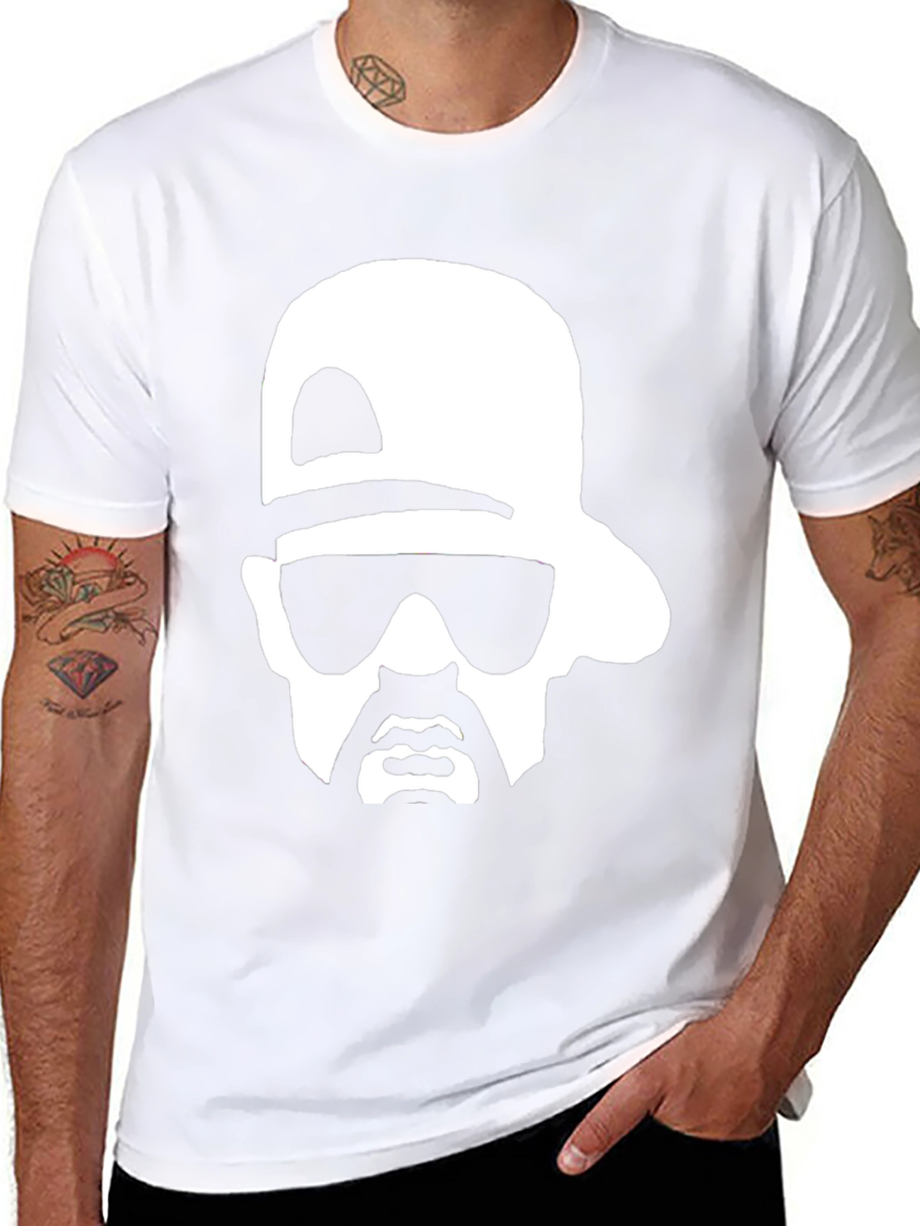 Cool Graphic Tee - Black T-Shirt