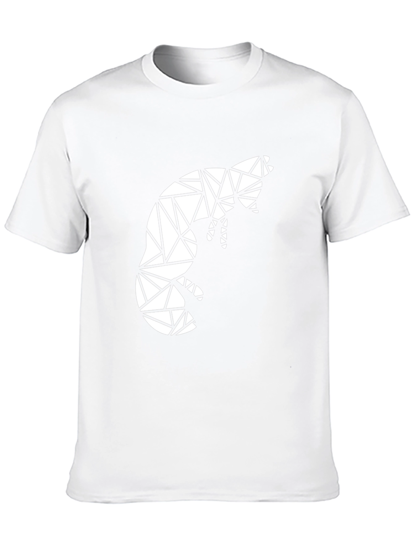 Geometric Fox Graphic T-Shirt