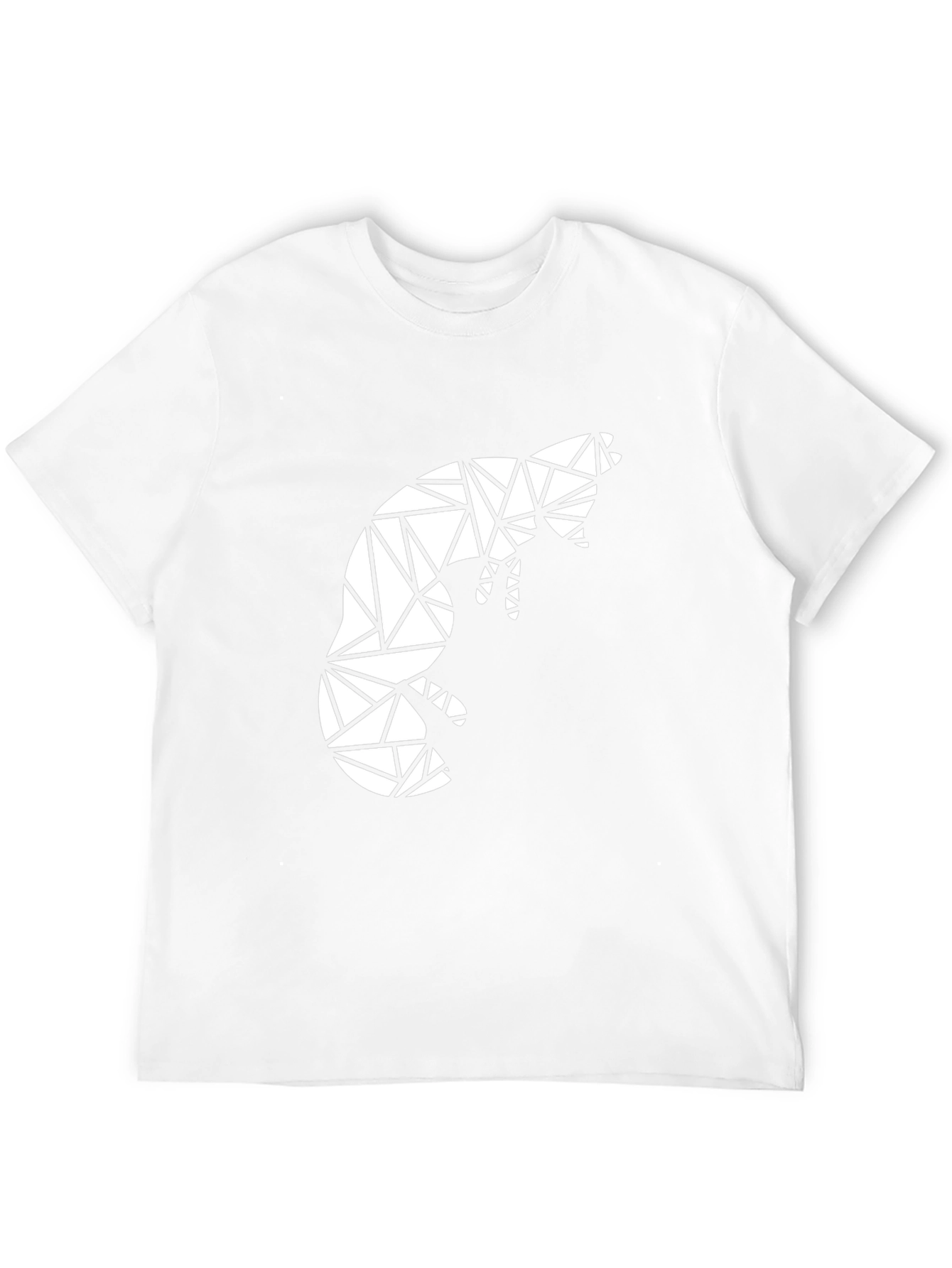 Geometric Fox Graphic T-Shirt