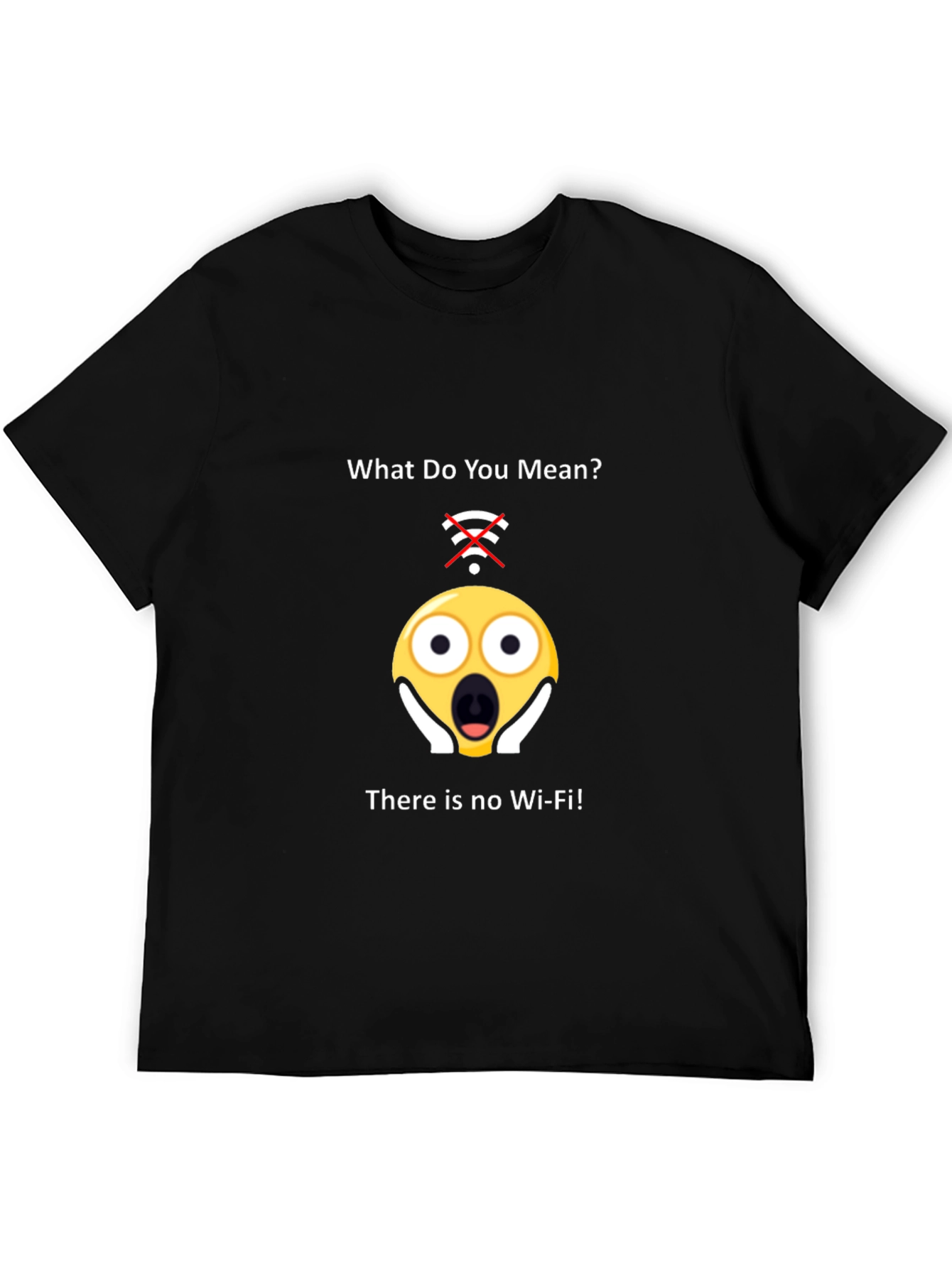 No Wi-Fi T-Shirt Funny Tech Tee