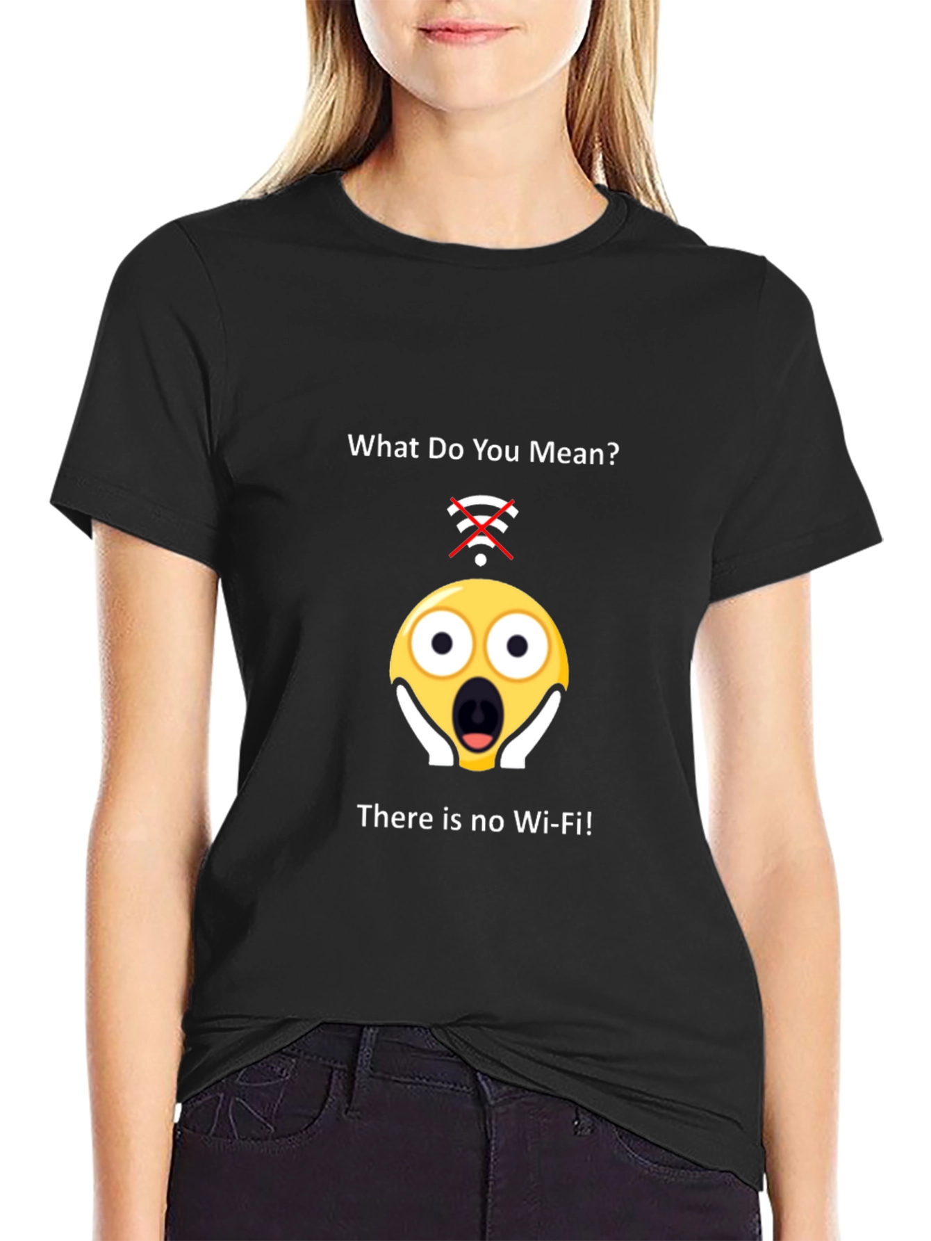 No Wi-Fi T-Shirt Funny Tech Tee