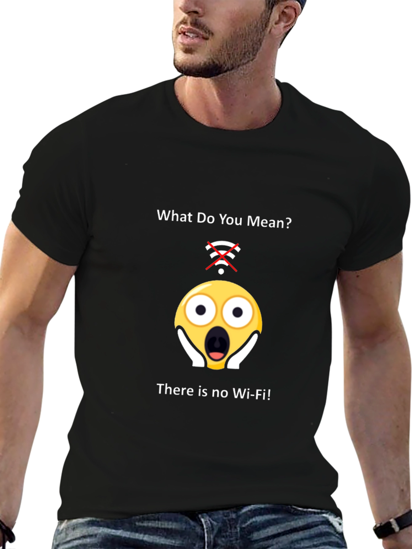 No Wi-Fi T-Shirt Funny Tech Tee