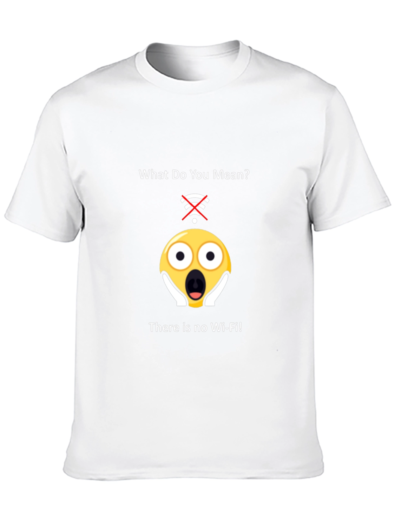 No Wi-Fi T-Shirt Funny Tech Tee