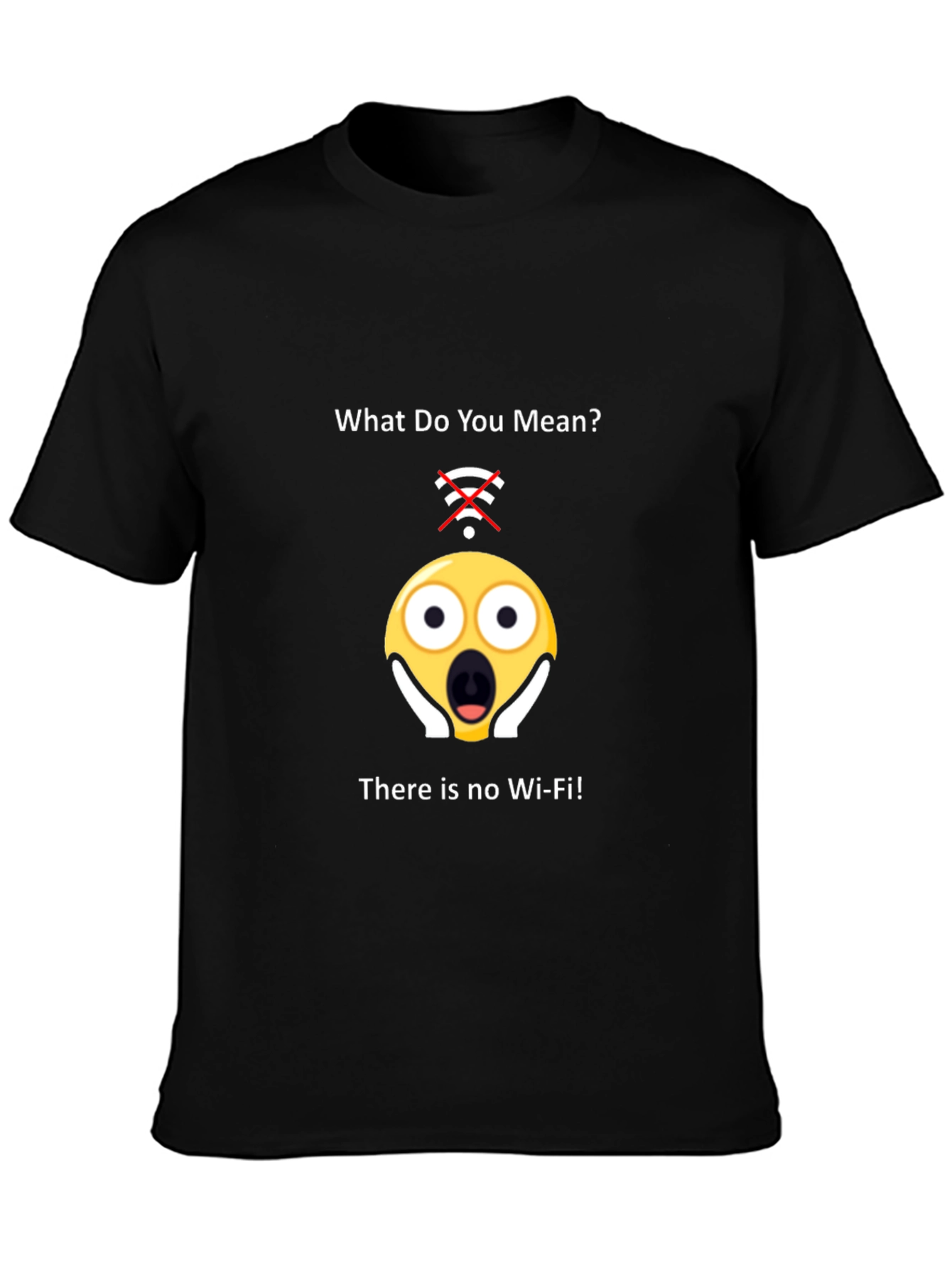 No Wi-Fi T-Shirt Funny Tech Tee