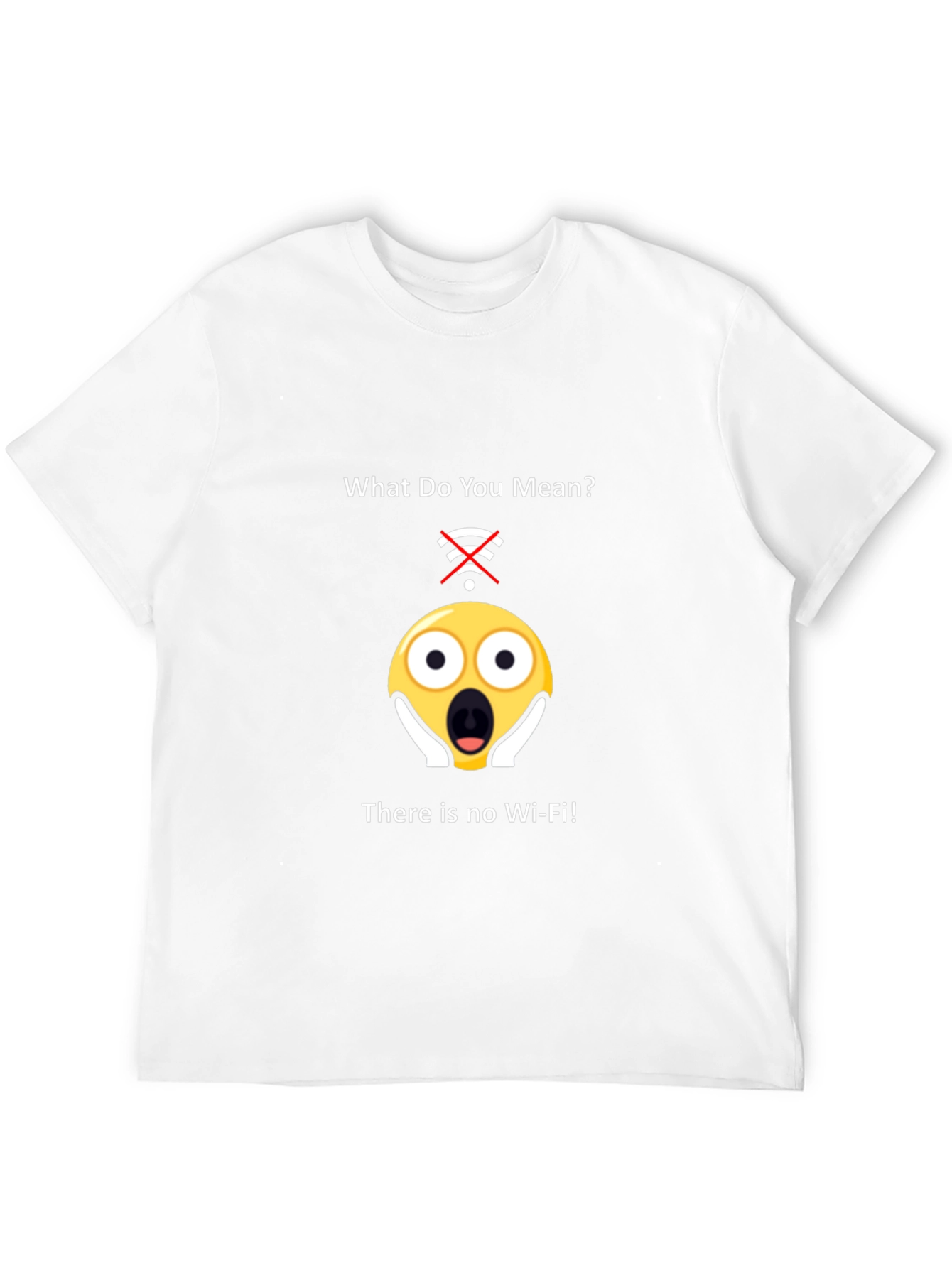 No Wi-Fi T-Shirt Funny Tech Tee