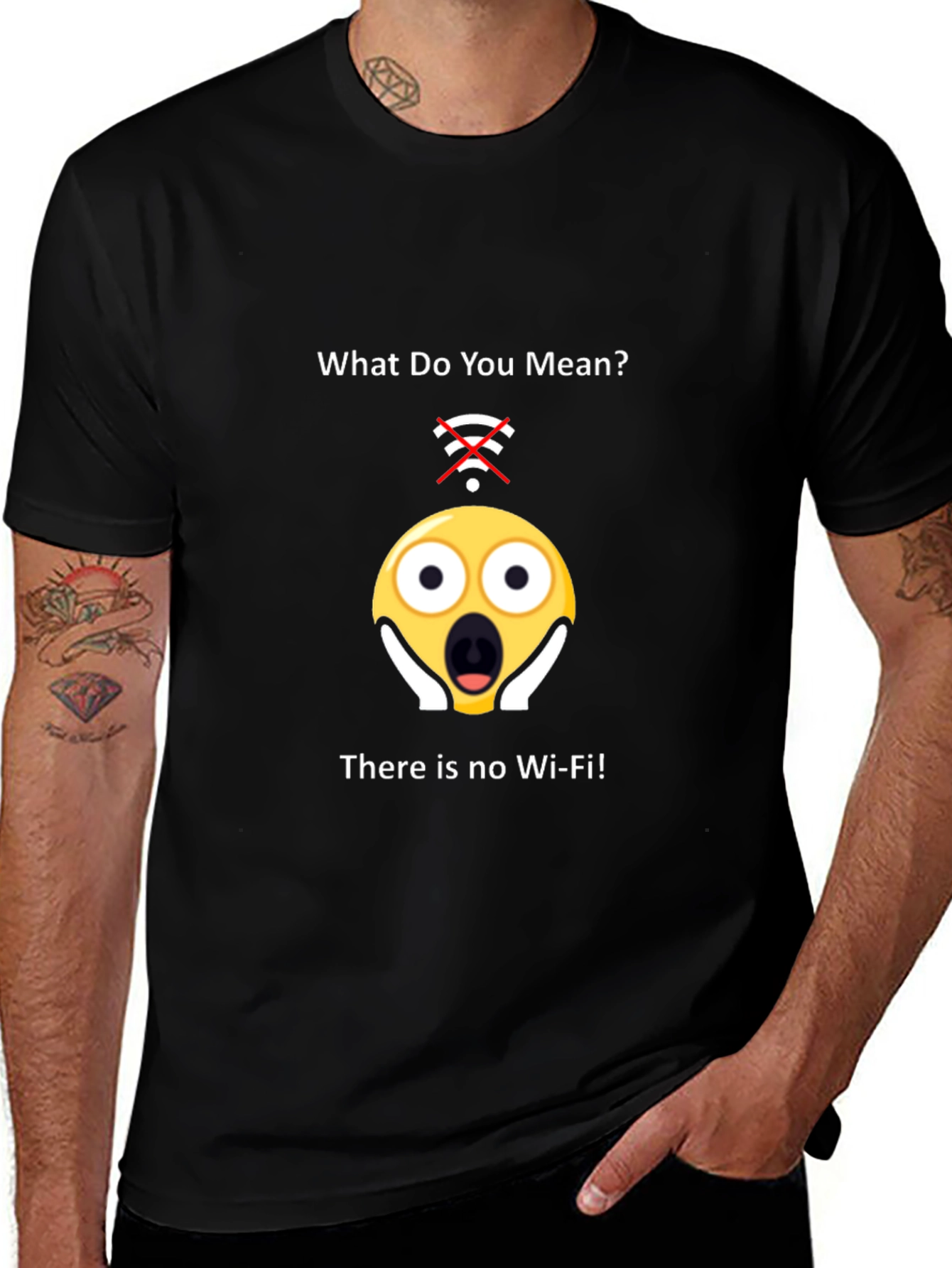 No Wi-Fi T-Shirt Funny Tech Tee