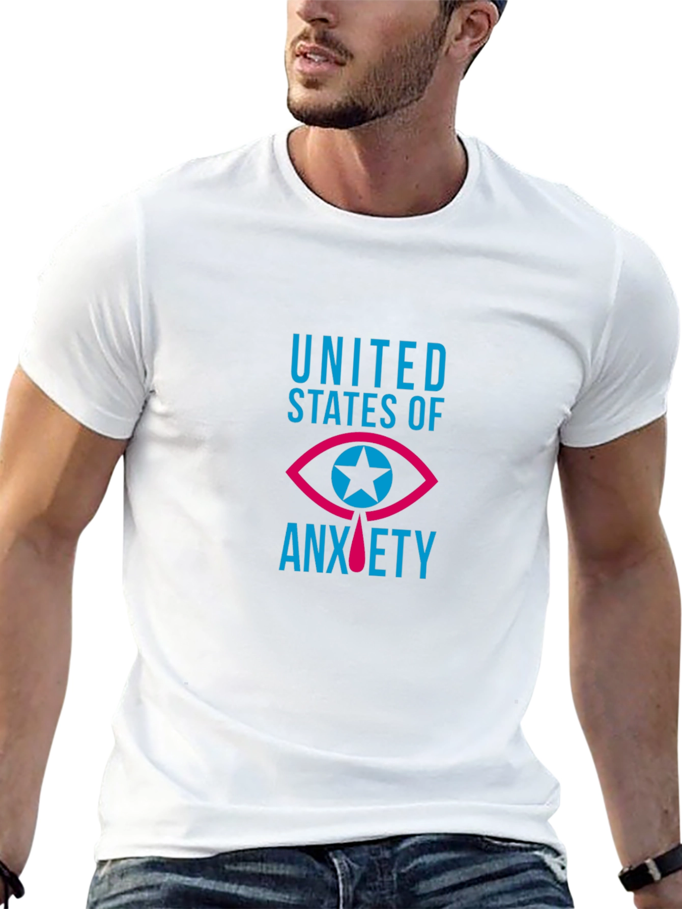 United States of Anxiety Graphic Tee