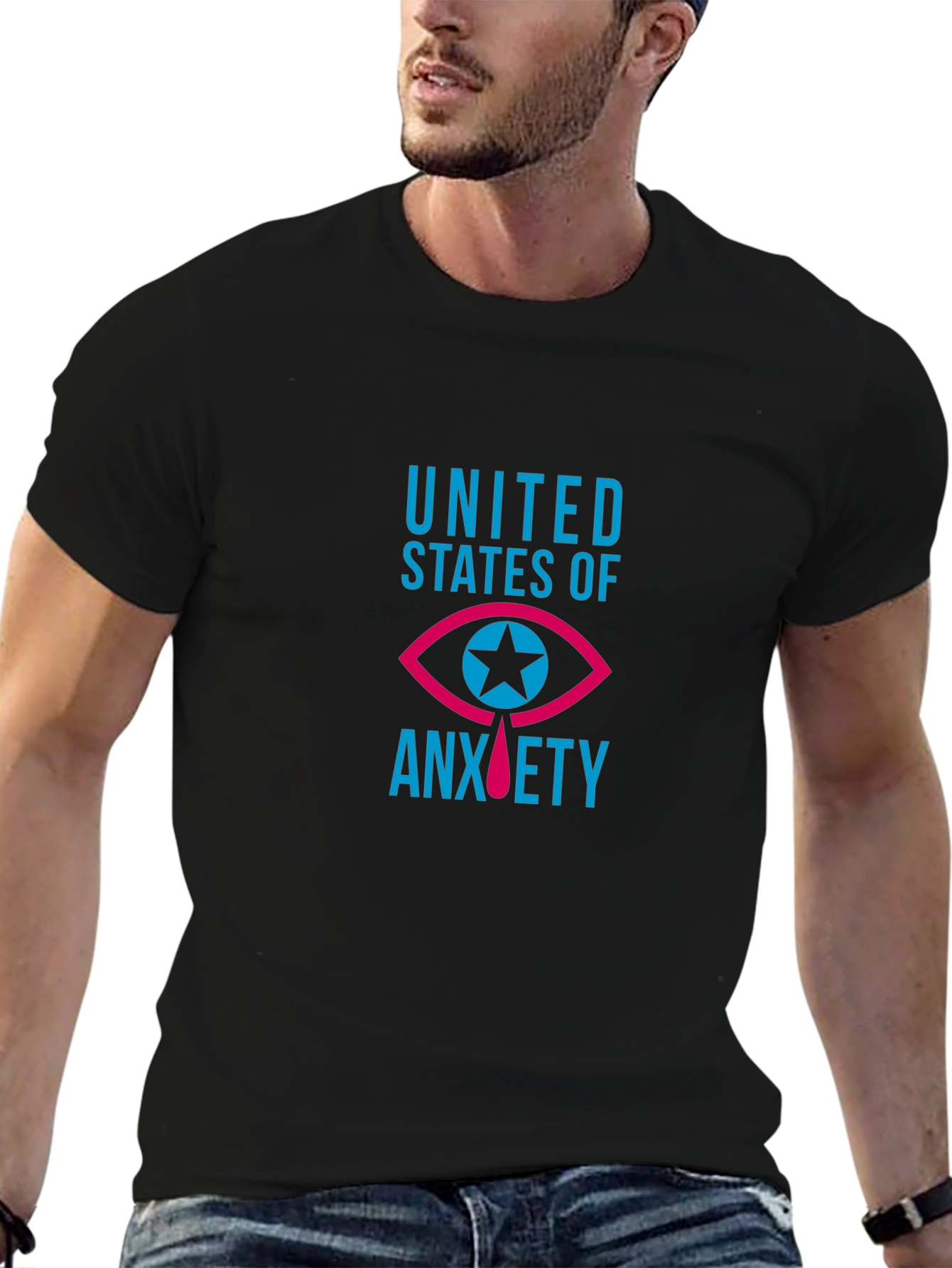 United States of Anxiety Graphic Tee