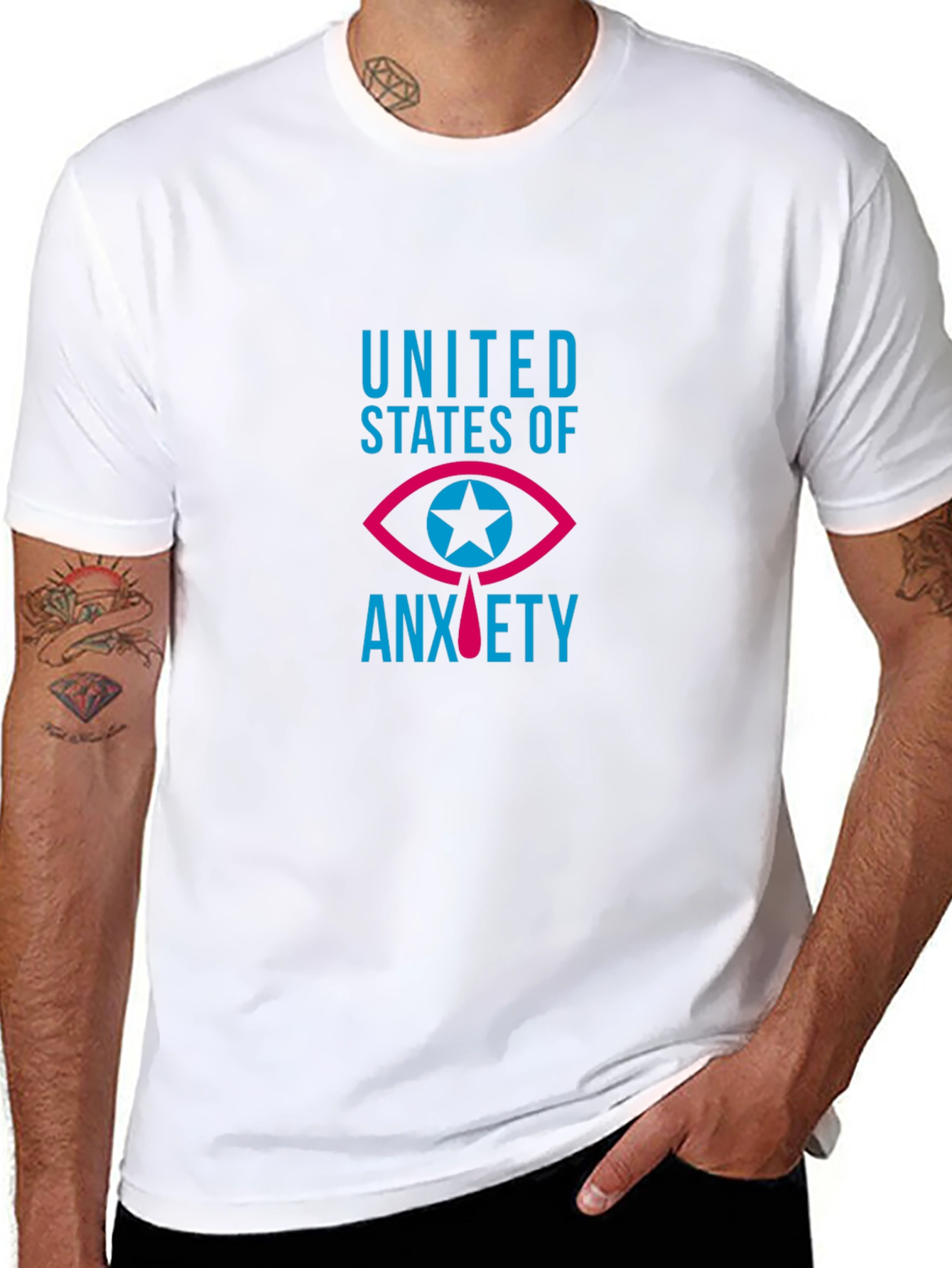 United States of Anxiety Graphic Tee