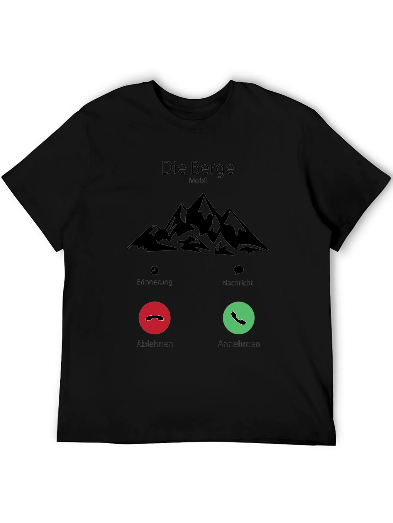 Die Berge T-Shirt - Mountain Calling Tee