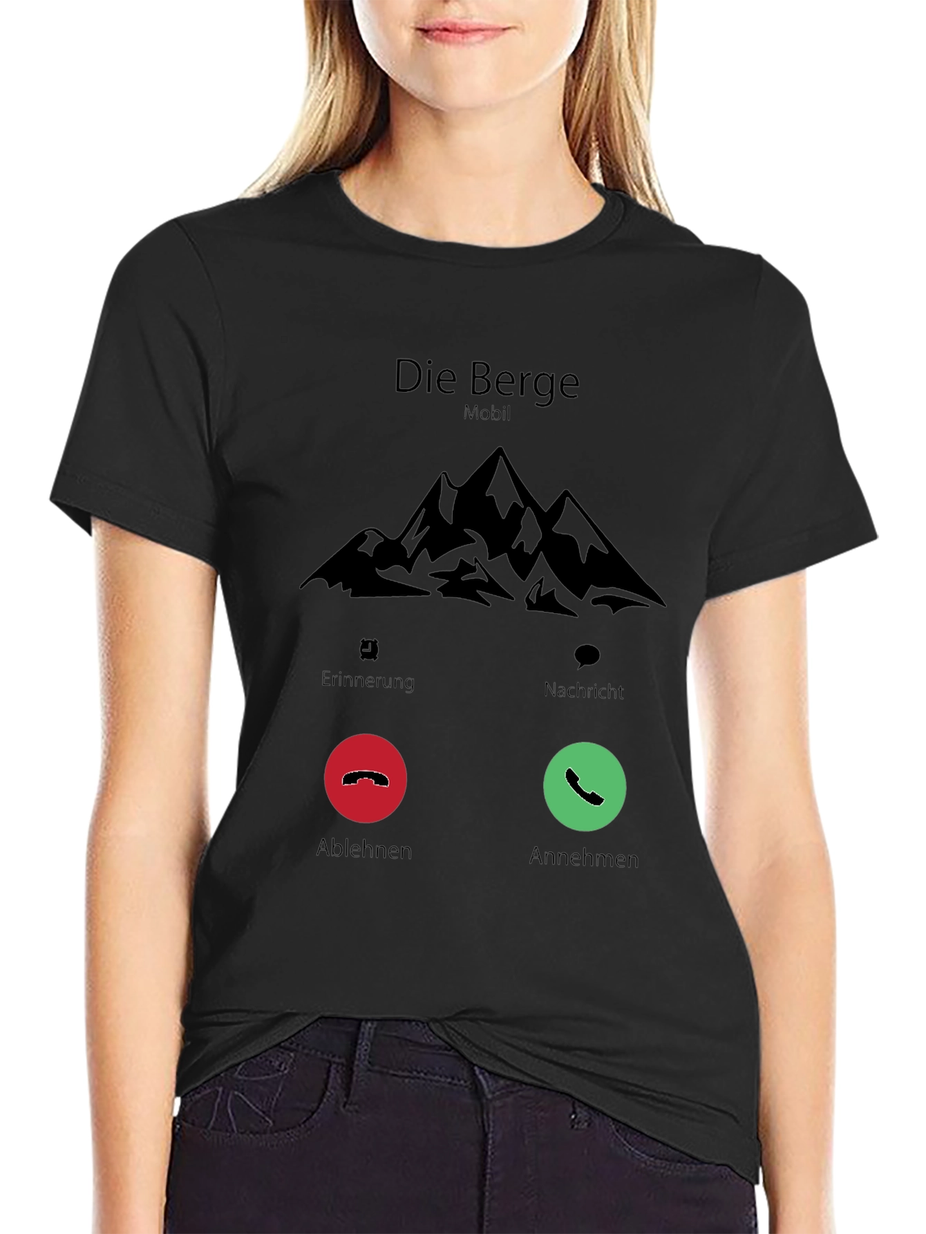 Die Berge T-Shirt - Mountain Calling Tee