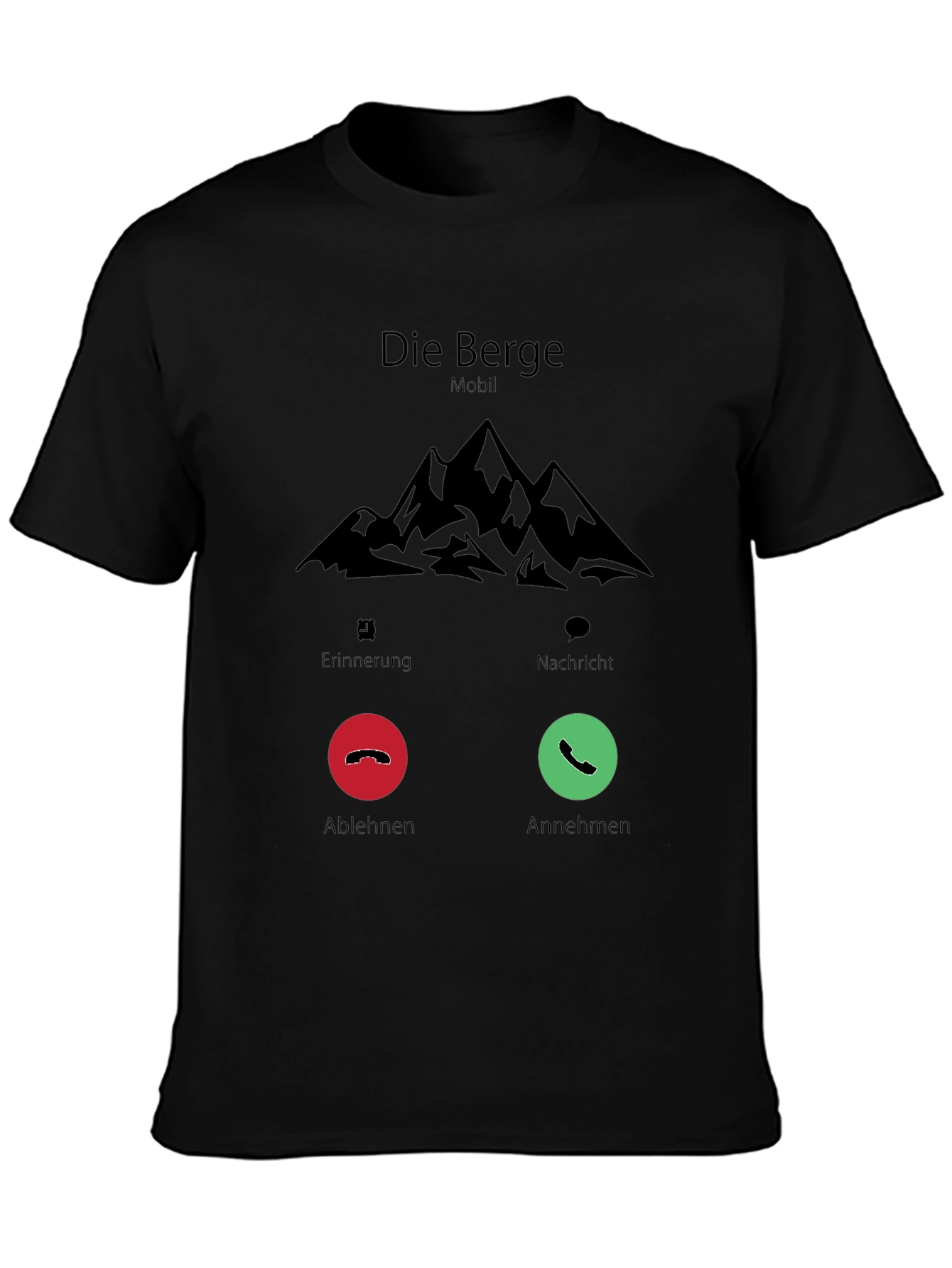 Die Berge T-Shirt - Mountain Calling Tee