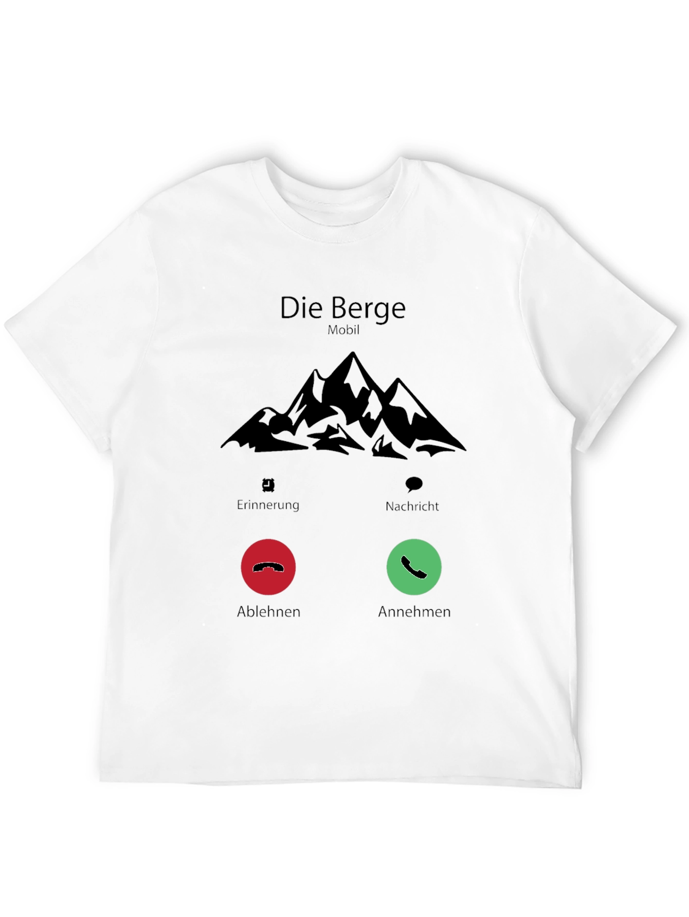 Die Berge T-Shirt - Mountain Calling Tee