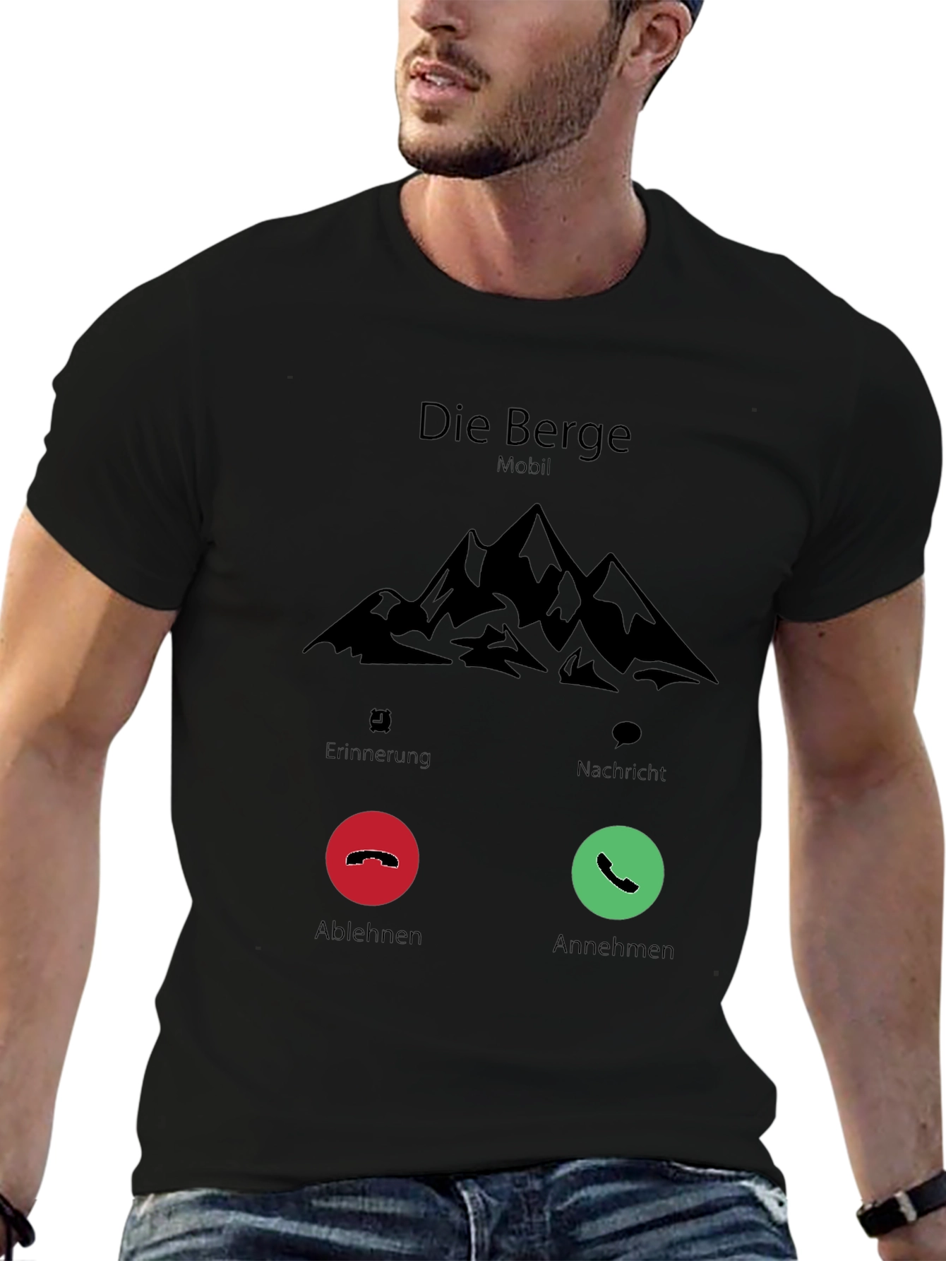 Die Berge T-Shirt - Mountain Calling Tee