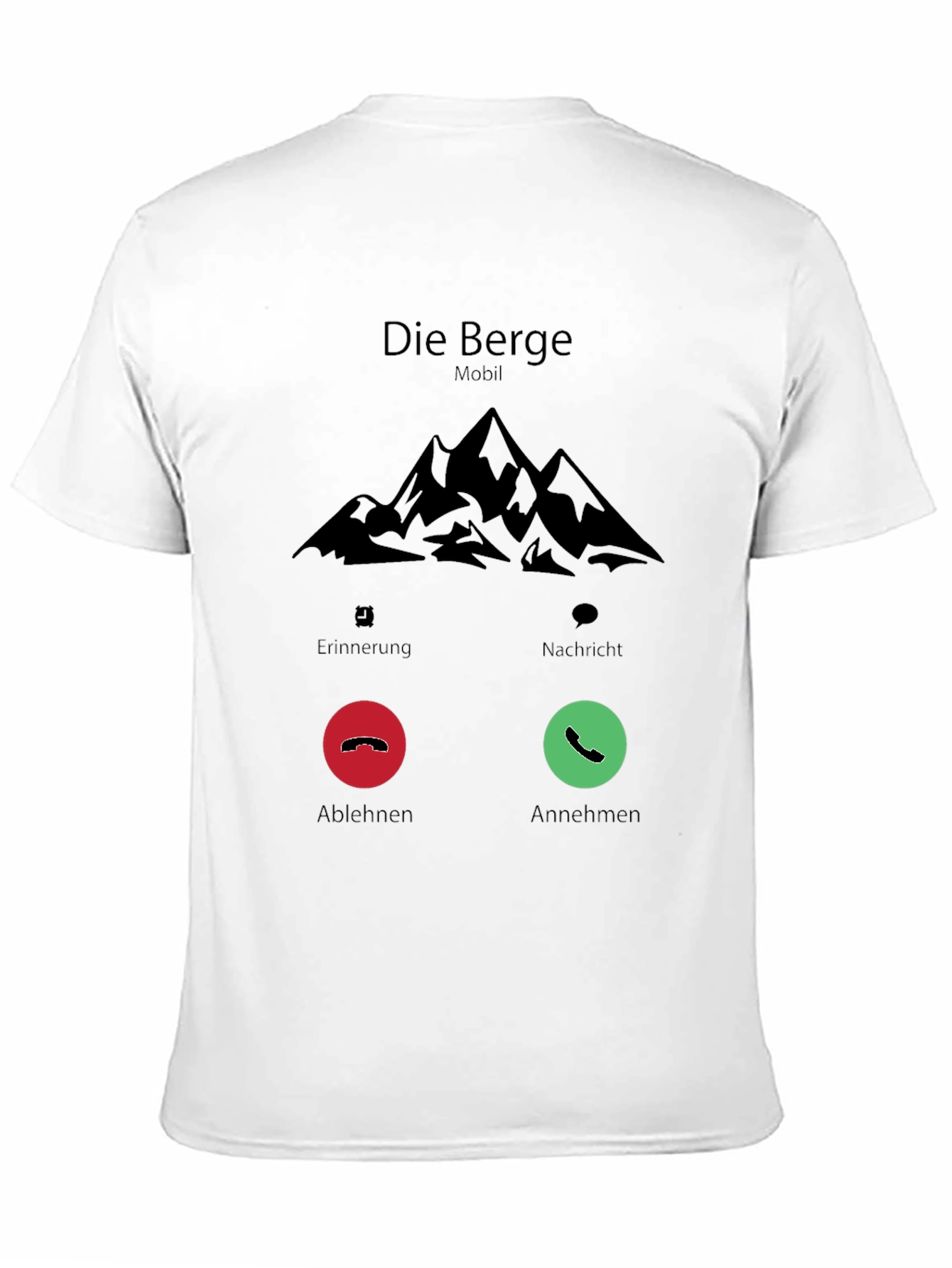 Die Berge T-Shirt - Mountain Calling Tee