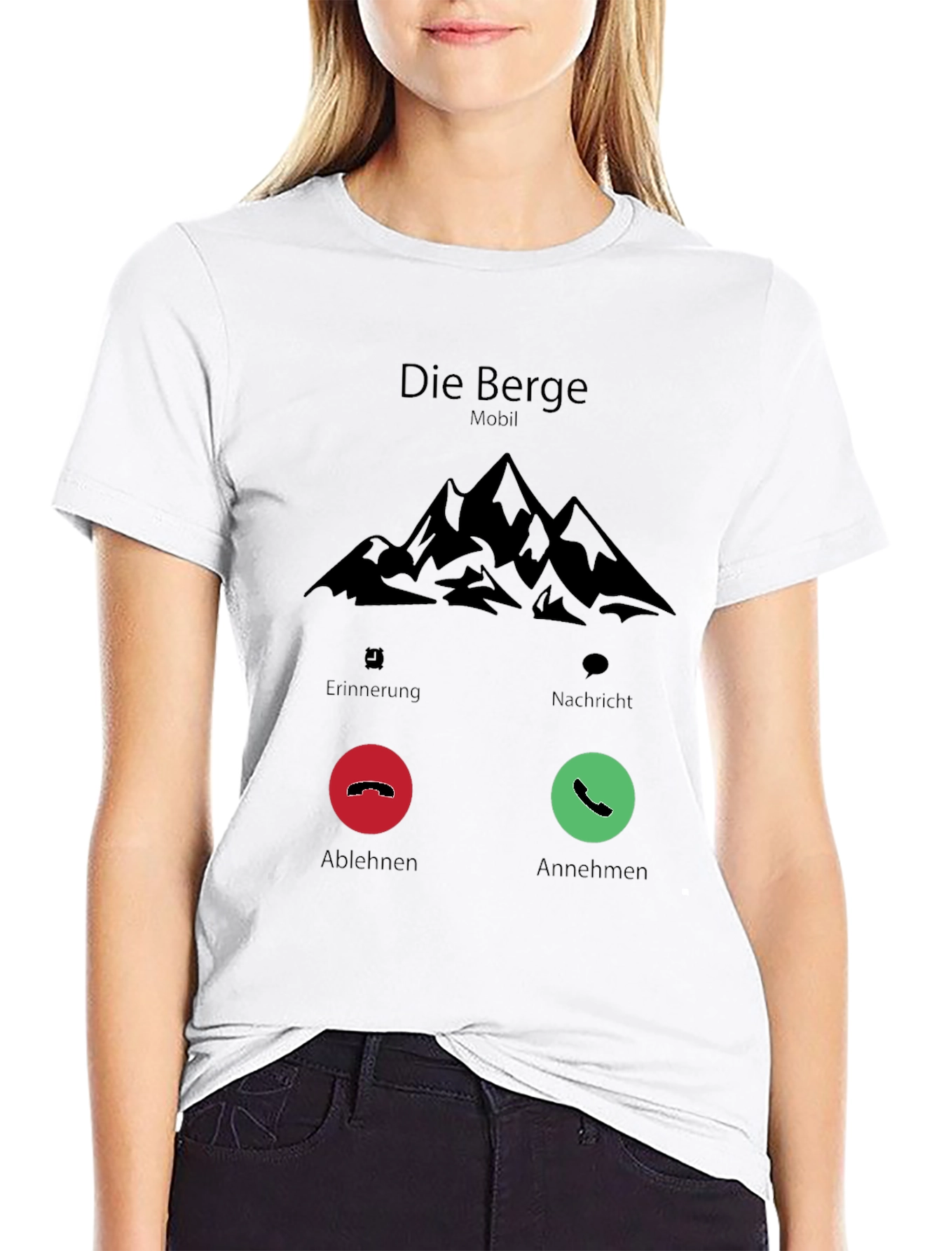 Die Berge T-Shirt - Mountain Calling Tee
