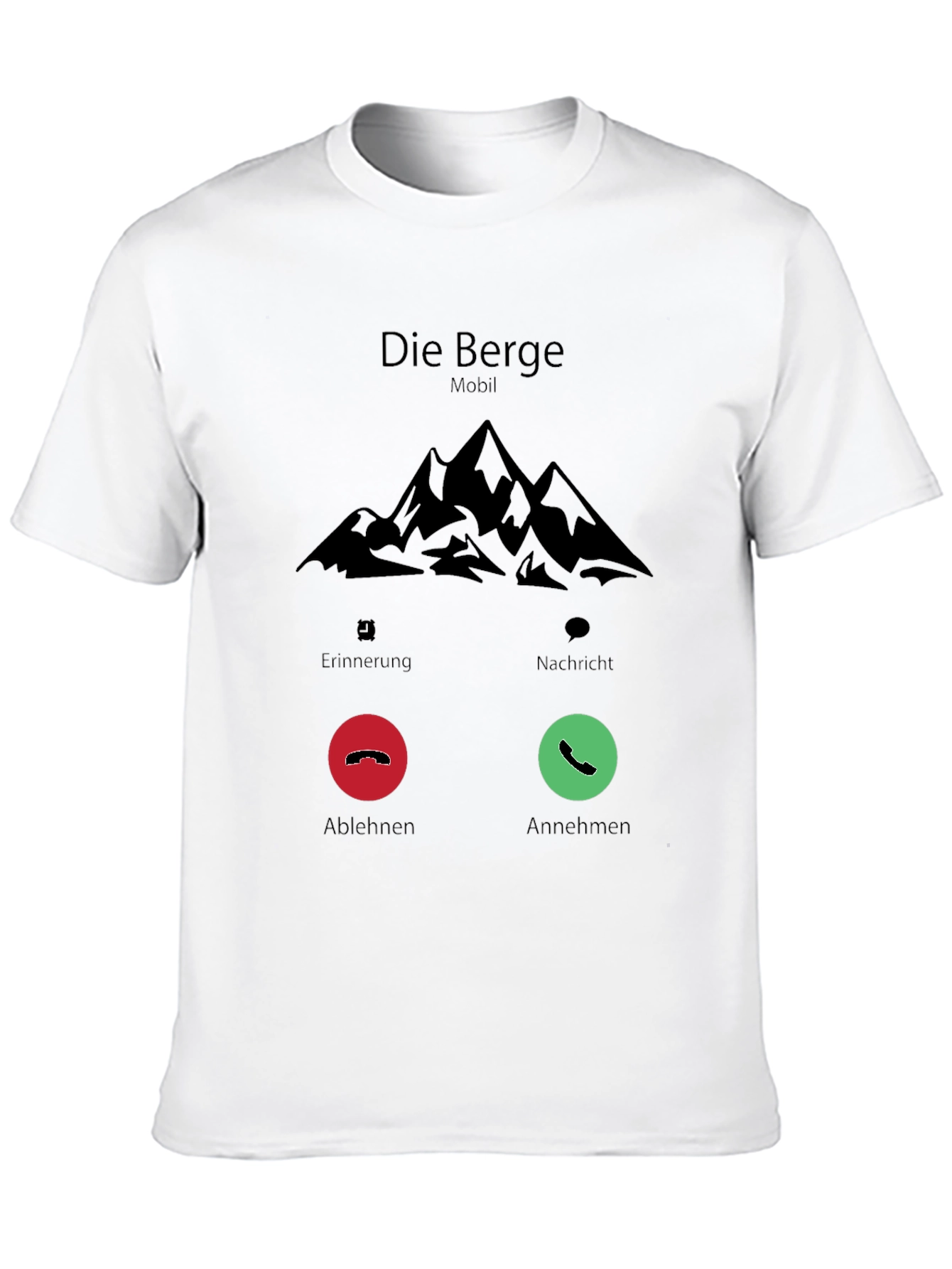 Die Berge T-Shirt - Mountain Calling Tee