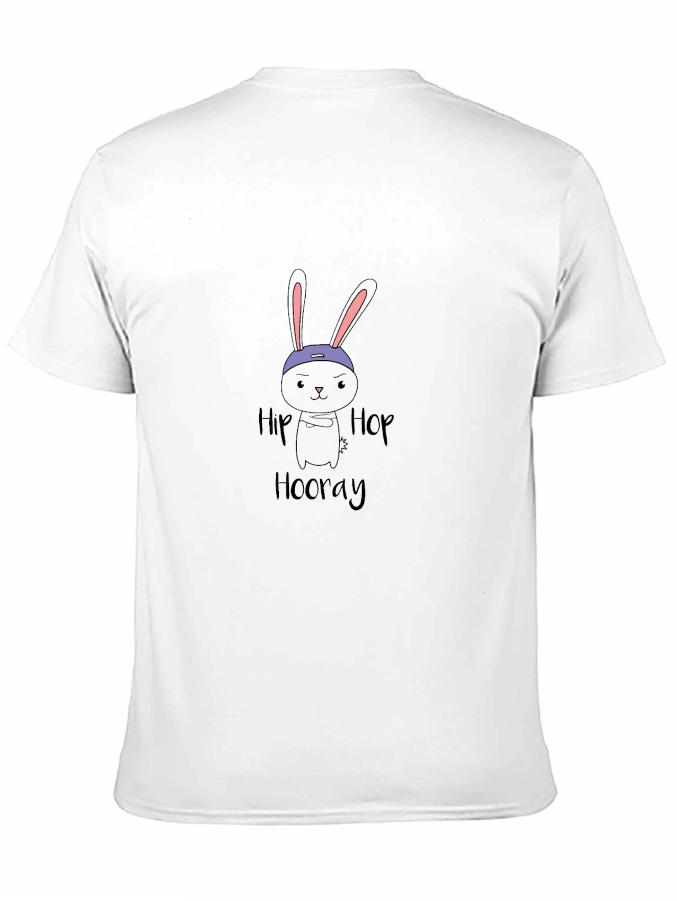 Hip Hop Hooray Rabbit Graphic T-Shirt