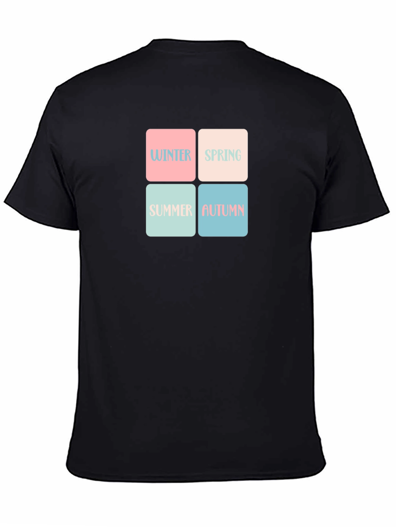 Seasons T-Shirt: Winter Spring Summer Autumn Design