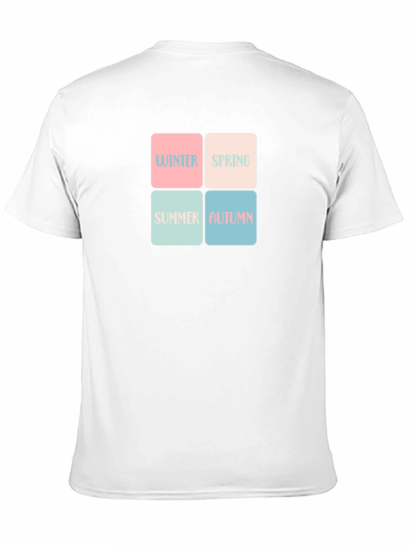 Seasons T-Shirt: Winter Spring Summer Autumn Design
