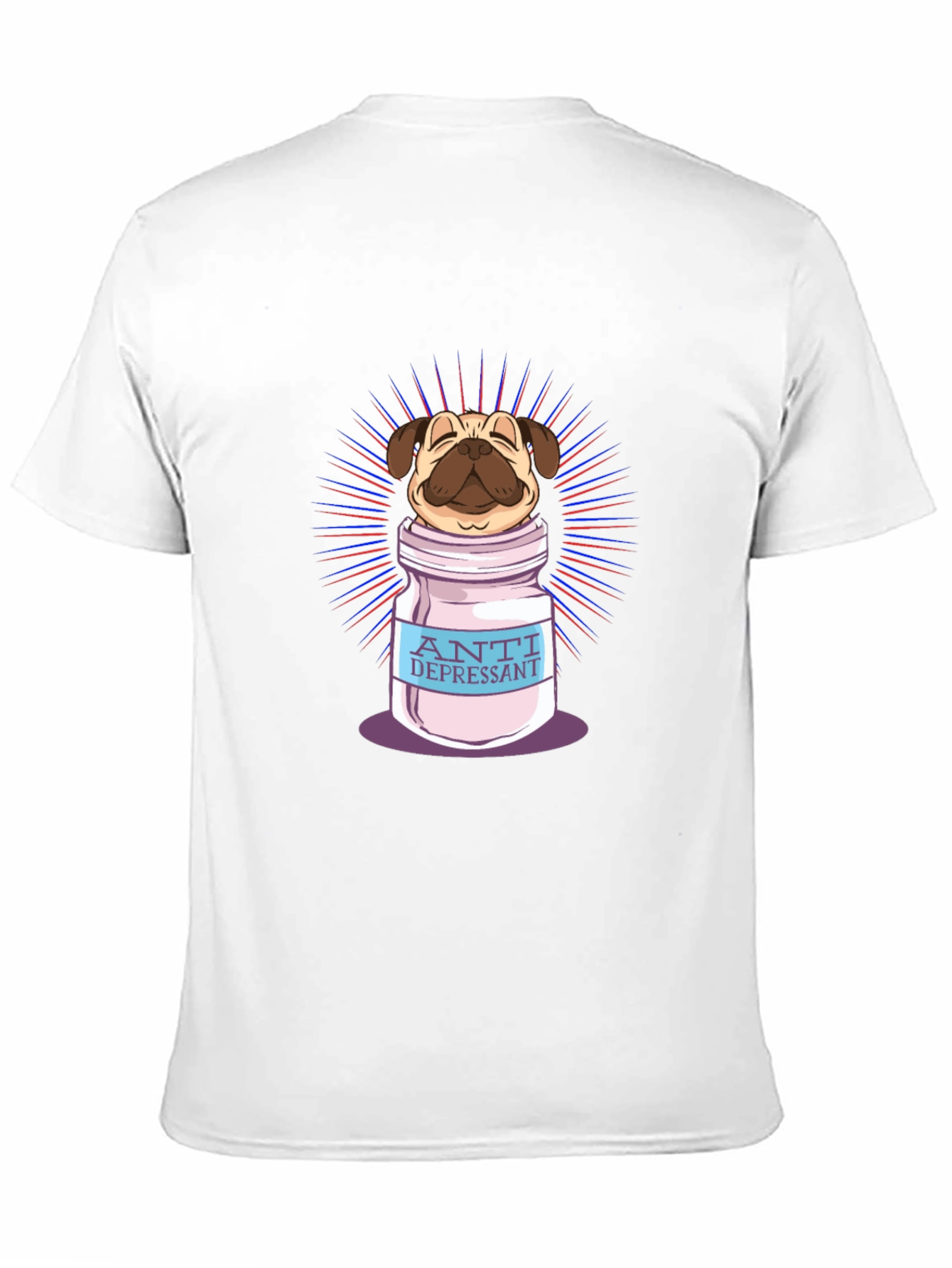 Pug Antidepressant T-Shirt