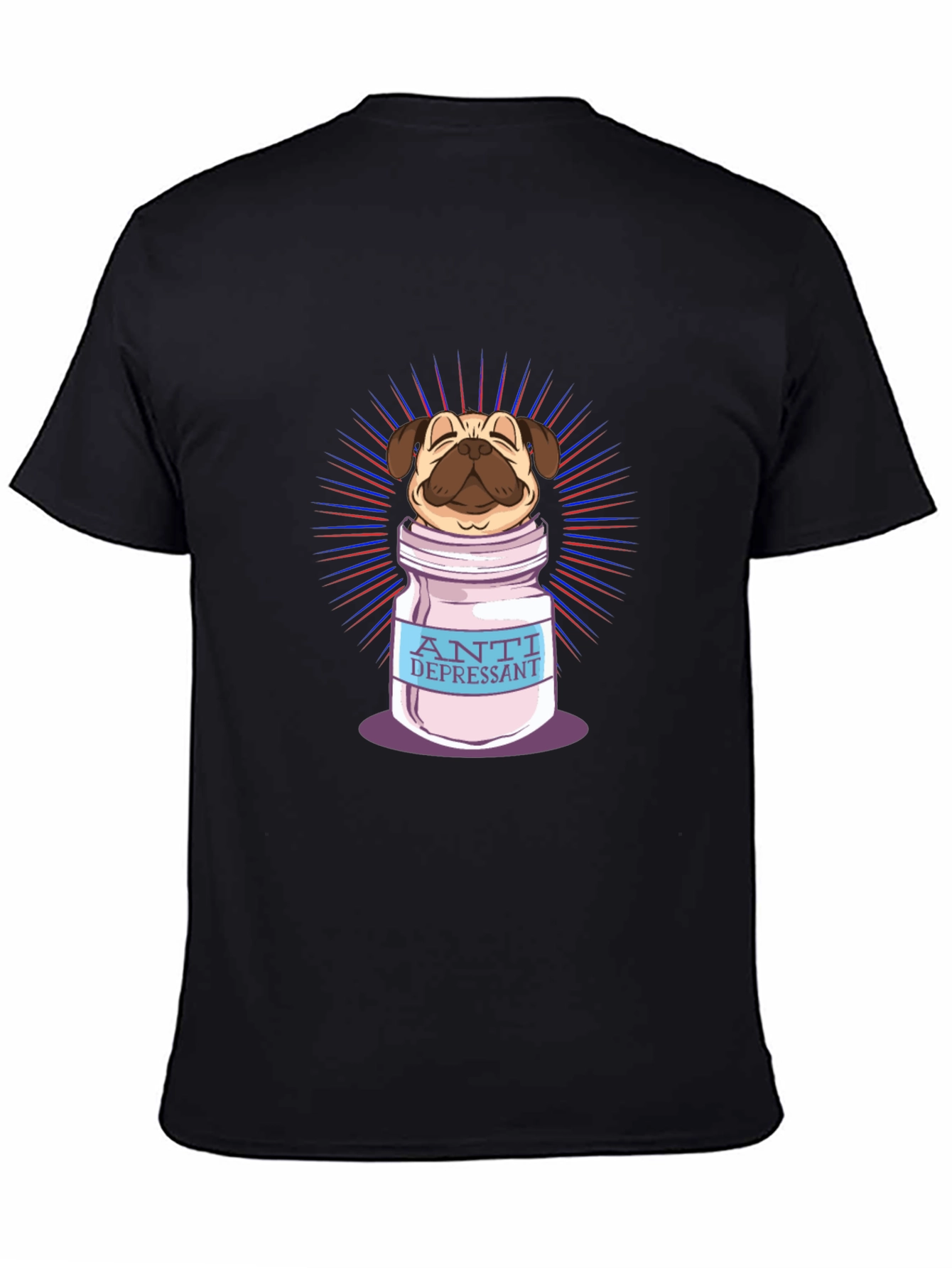 Pug Antidepressant T-Shirt