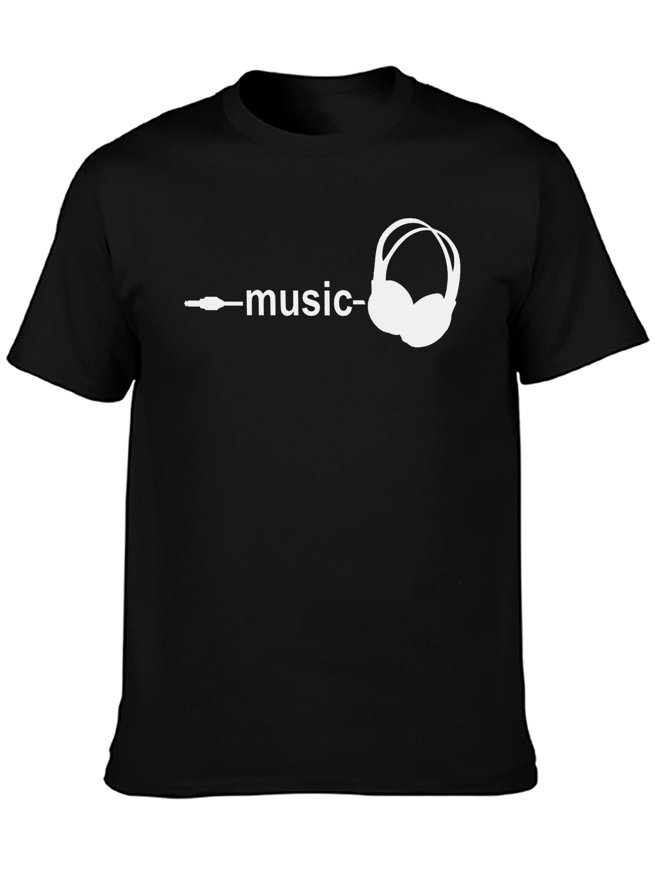 Music Lover T-Shirt - Headphone Graphic Tee