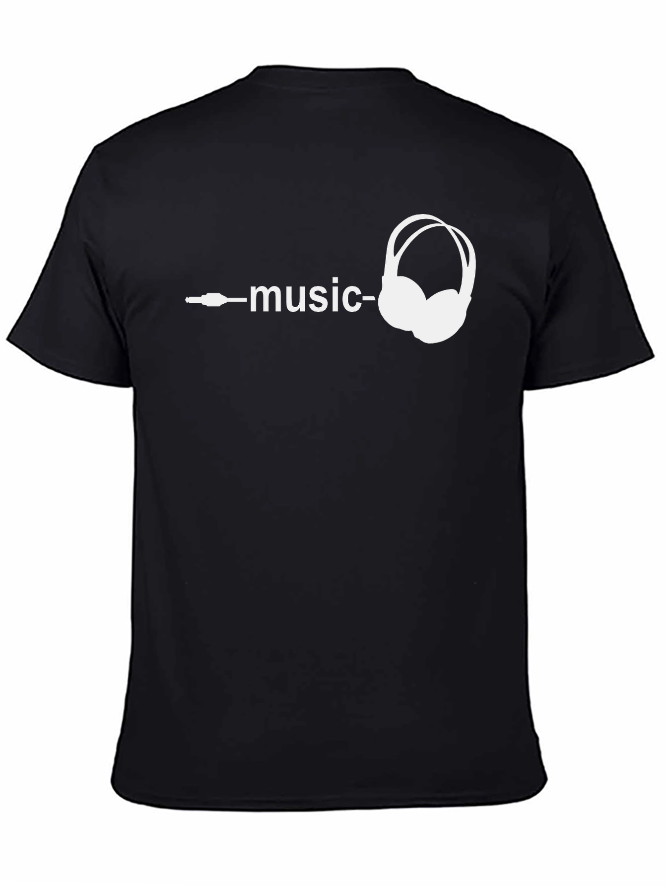 Music Lover T-Shirt - Headphone Graphic Tee