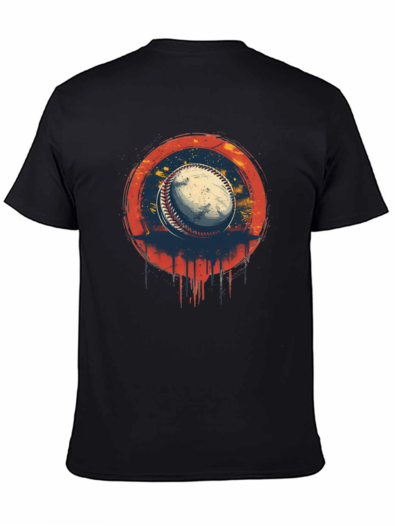 Baseball Graphic Print Tee