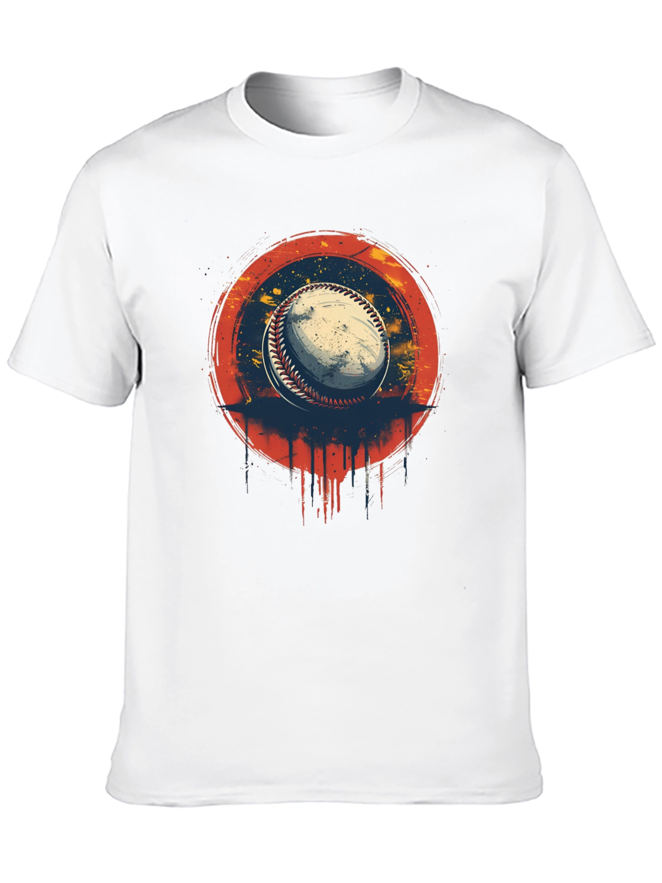Baseball Graphic Print Tee
