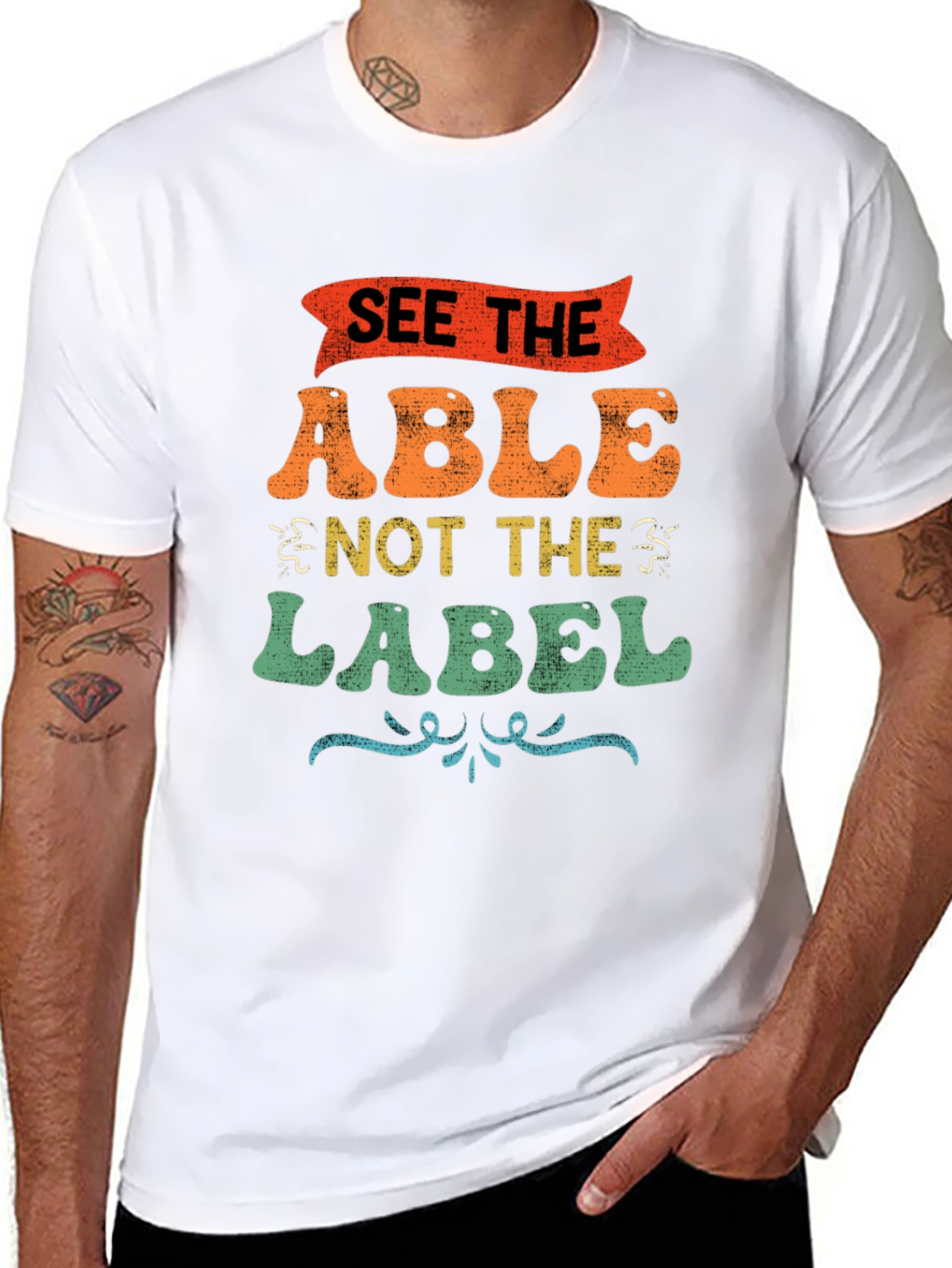 See the Able Not the Label Graphic T-Shirt