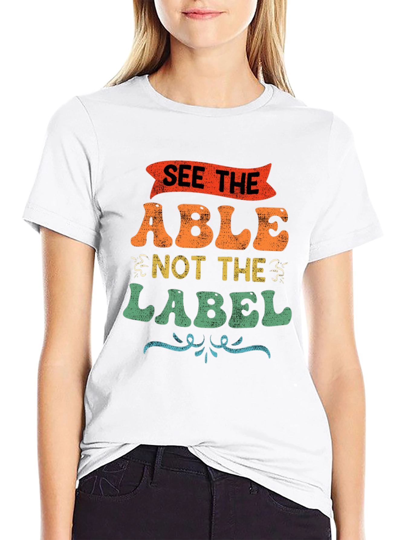 See the Able Not the Label Graphic T-Shirt