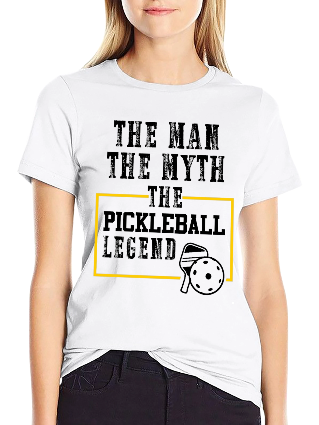 The Pickleball Legend Tee - Man Myth Legend!