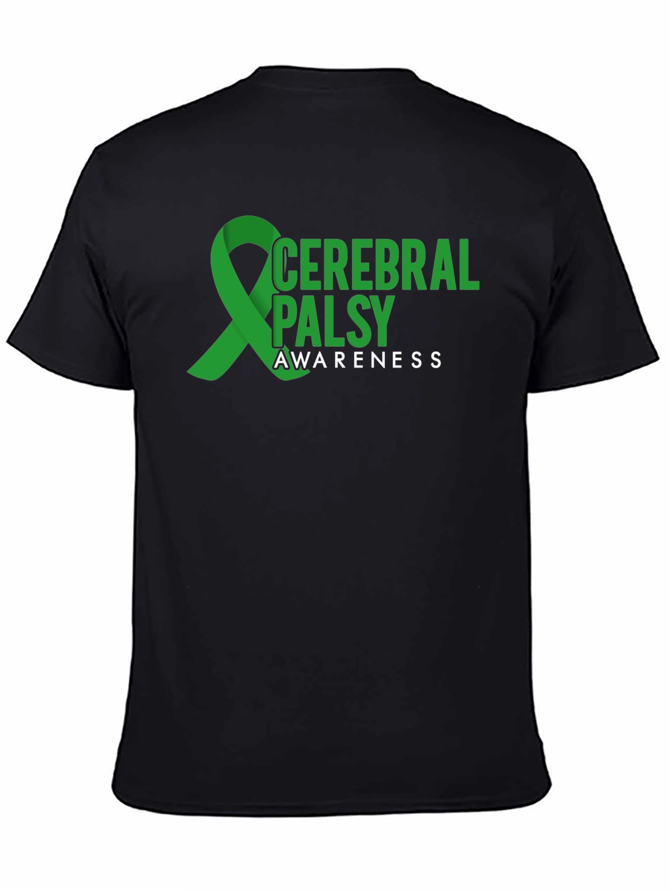 Cerebral Palsy Awareness Black T-Shirt
