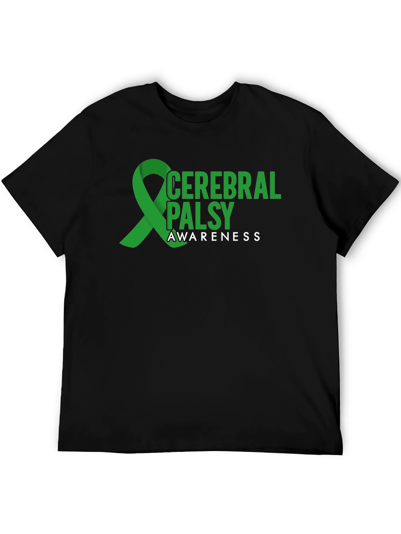 Cerebral Palsy Awareness Black T-Shirt