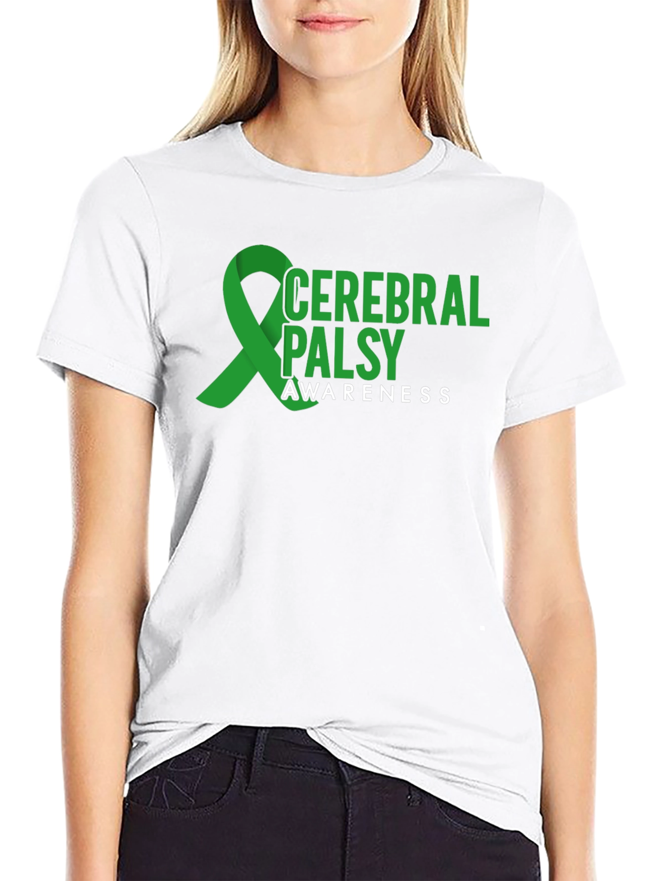 Cerebral Palsy Awareness Black T-Shirt