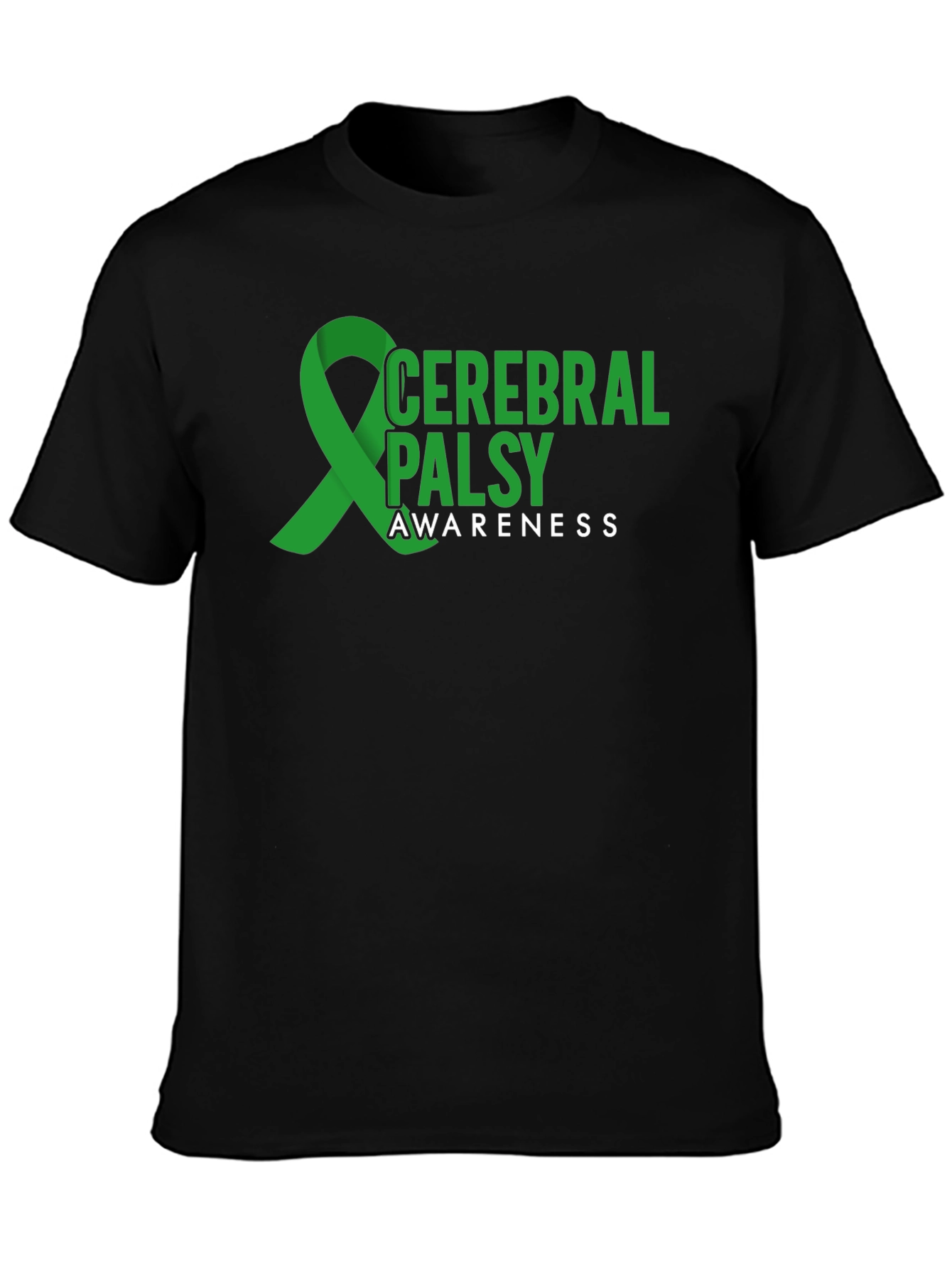 Cerebral Palsy Awareness Black T-Shirt