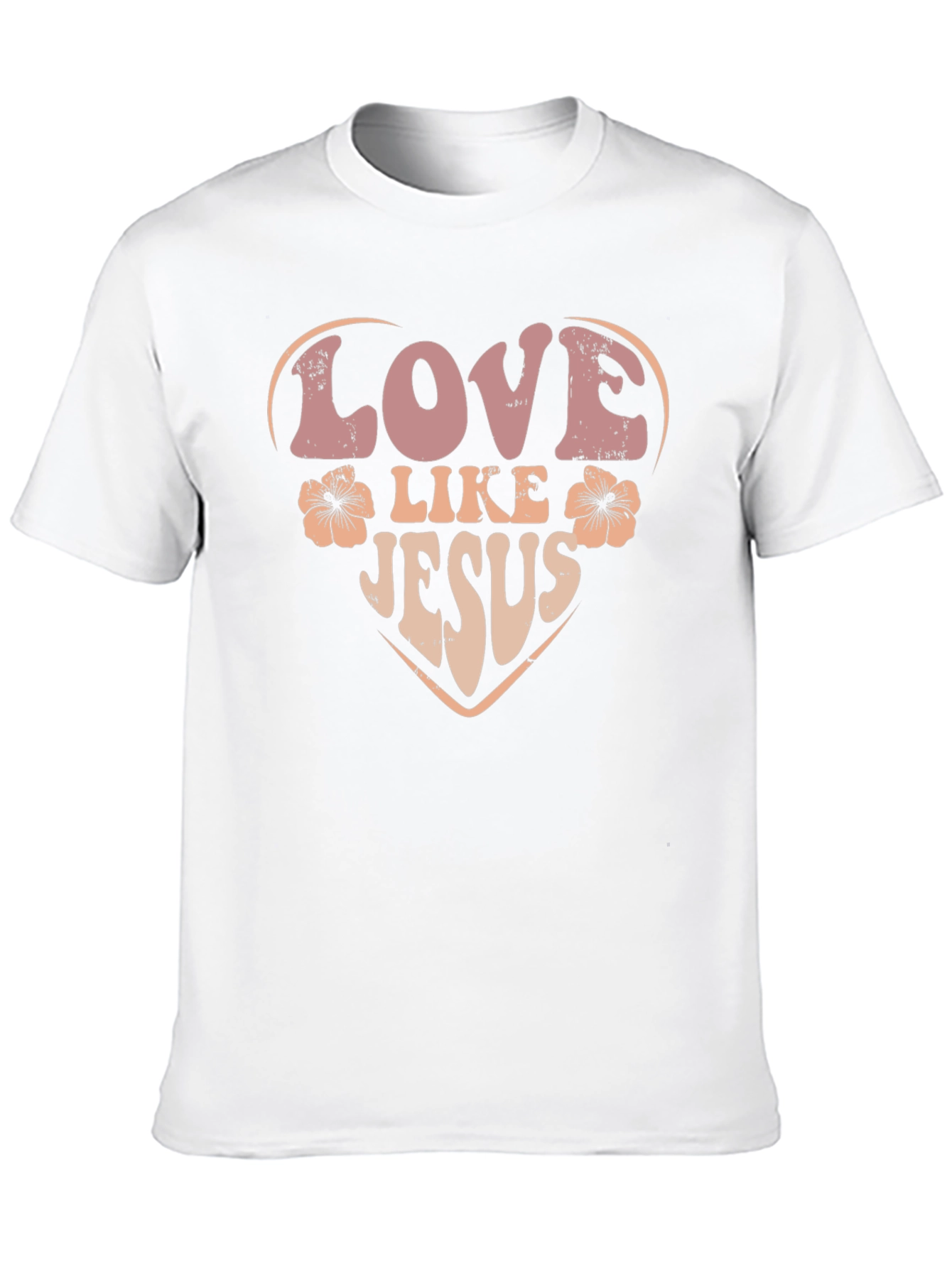 Love Like Jesus Graphic Tee - Black