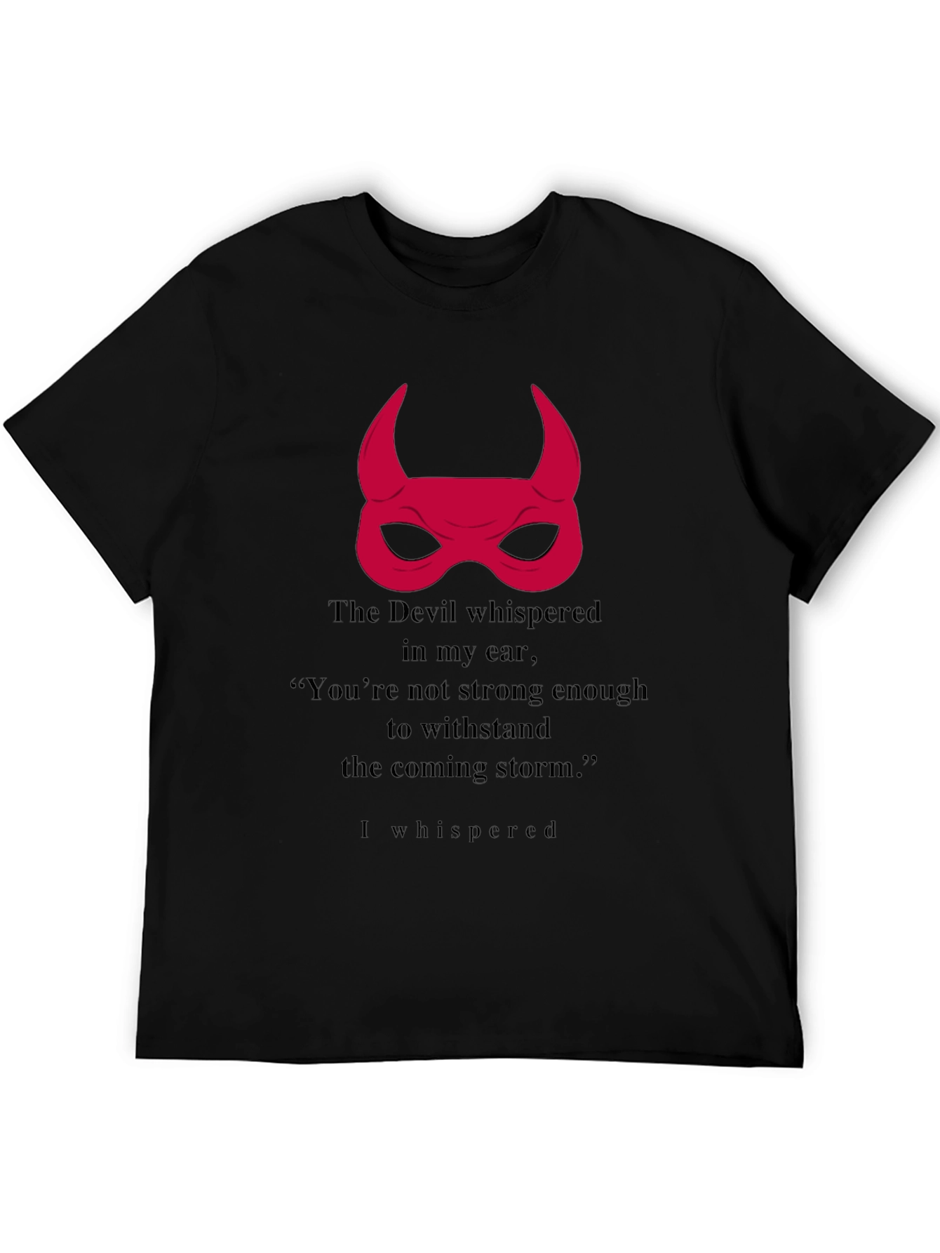 Devil Whispered Graphic Tee