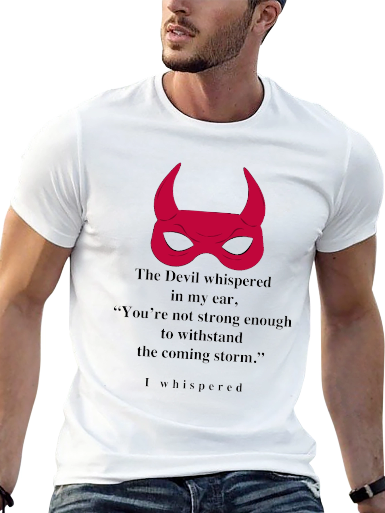 Devil Whispered Graphic Tee