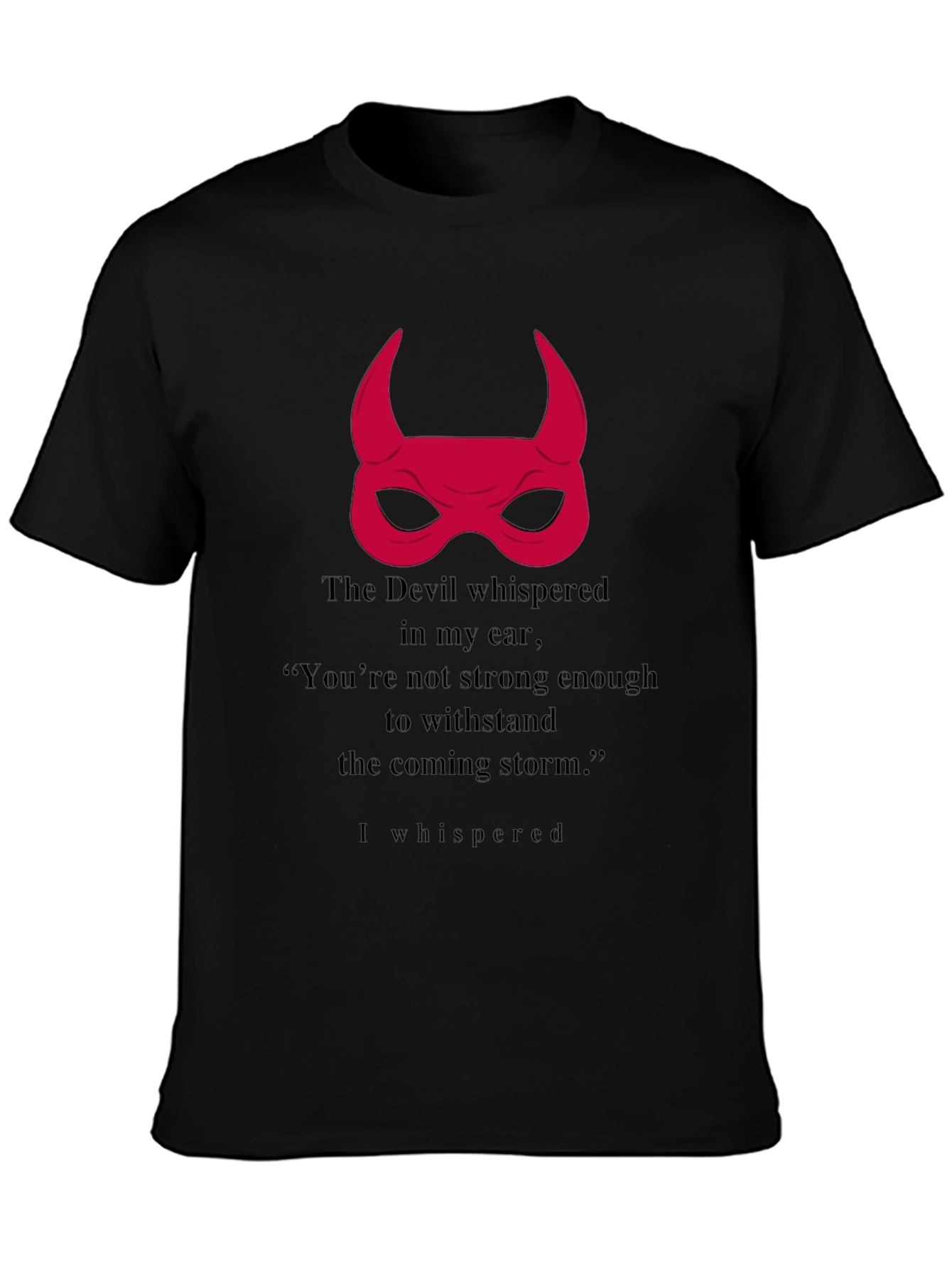 Devil Whispered Graphic Tee