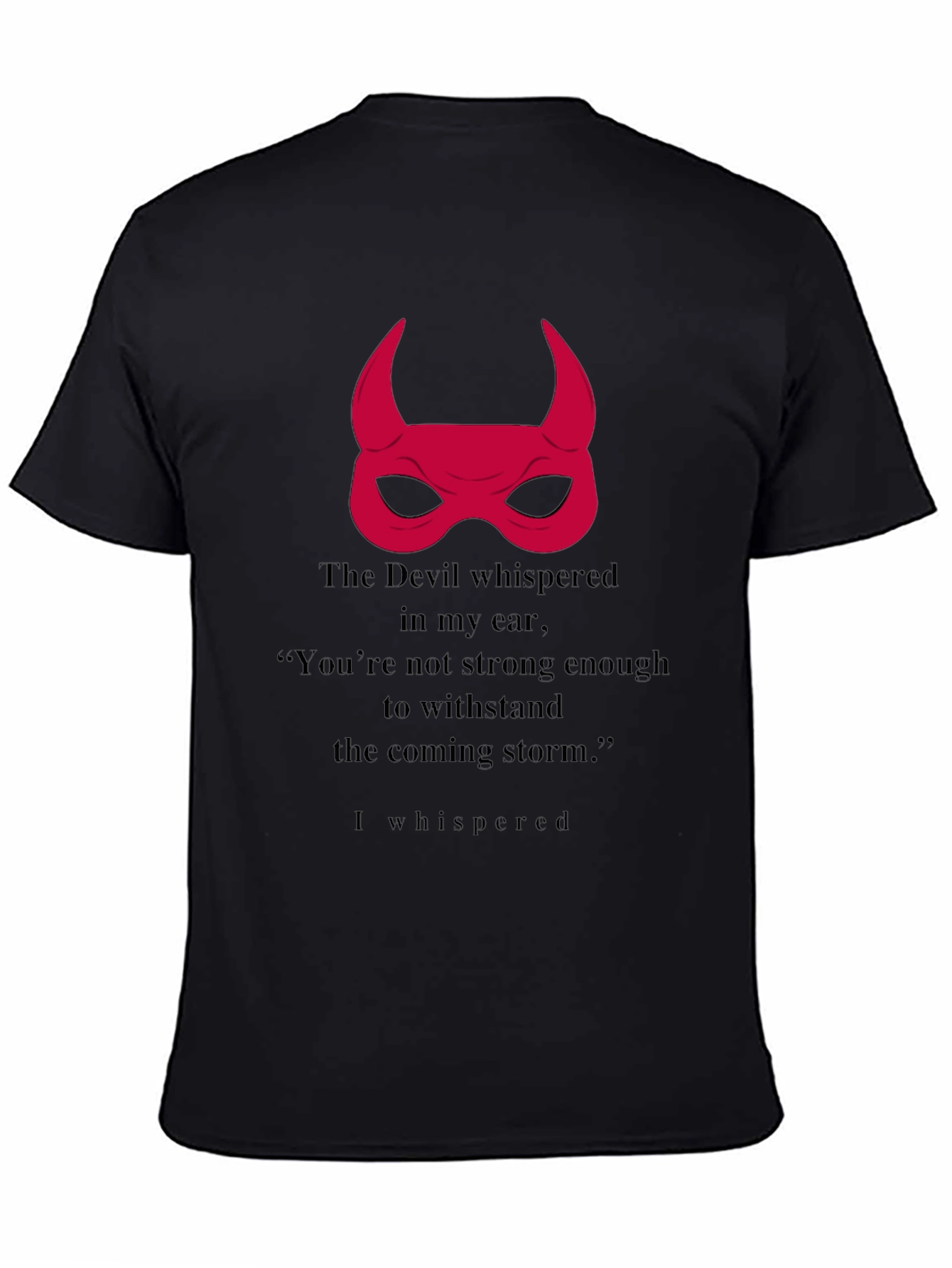 Devil Whispered Graphic Tee