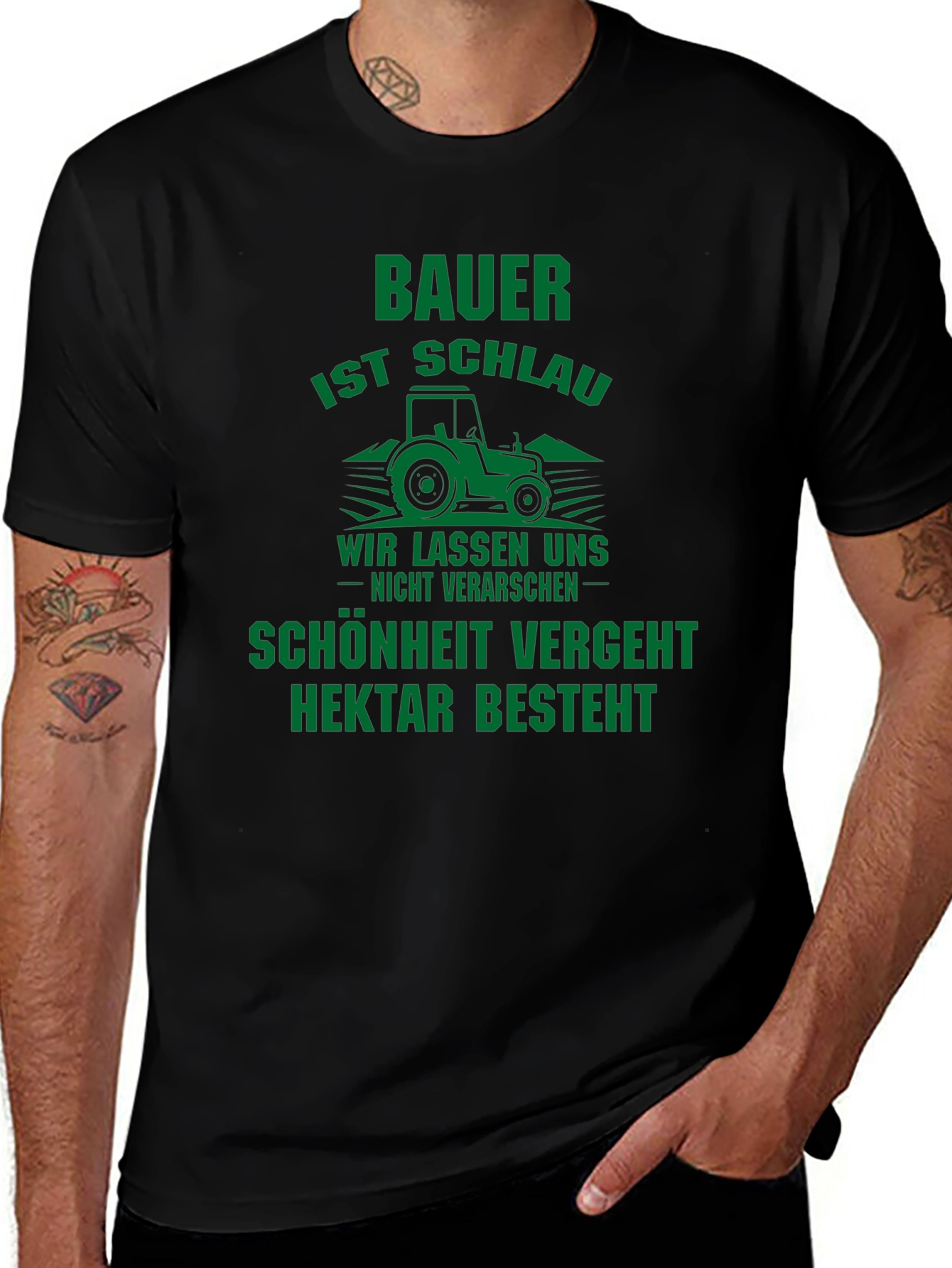 Farmer is Smart Graphic T-Shirt