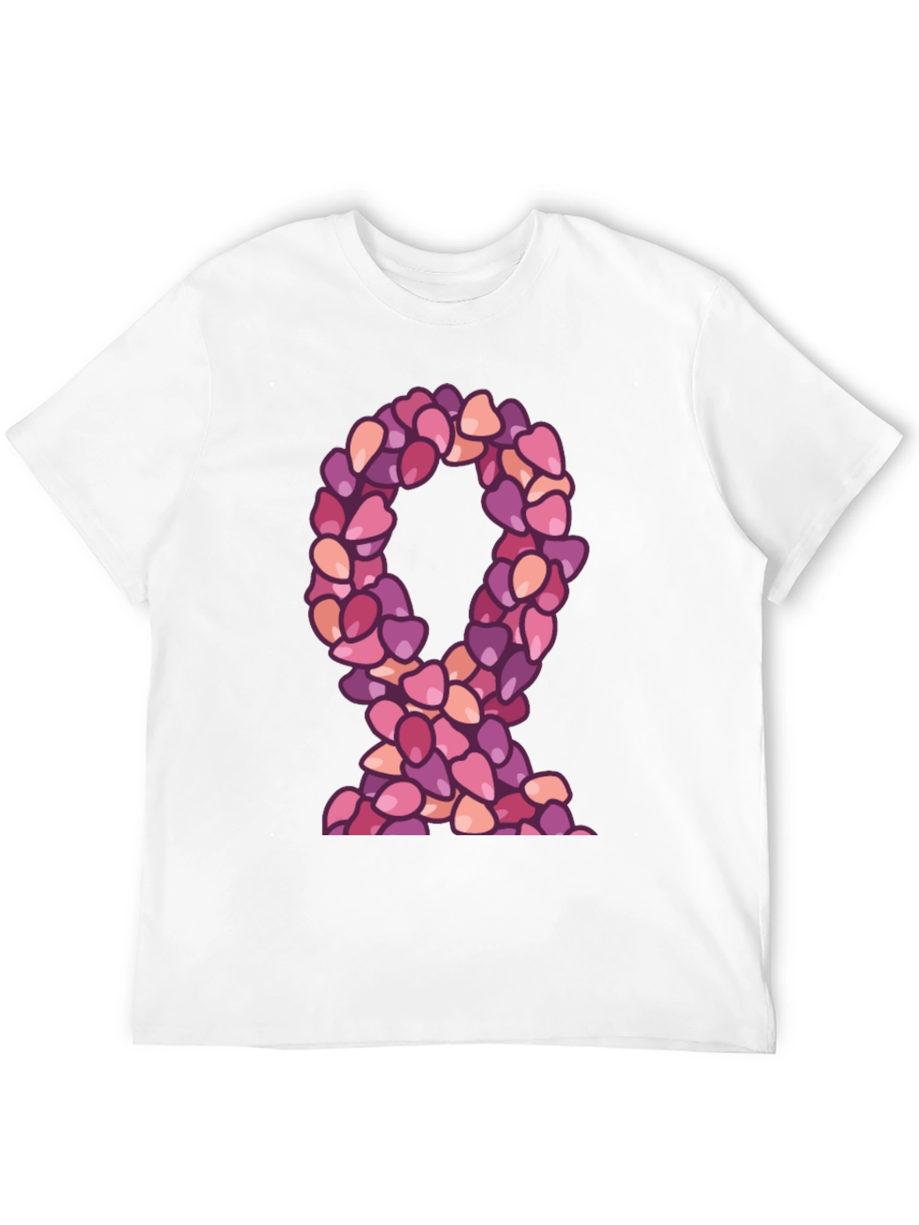 Ribbon Made of Hearts T-Shirt