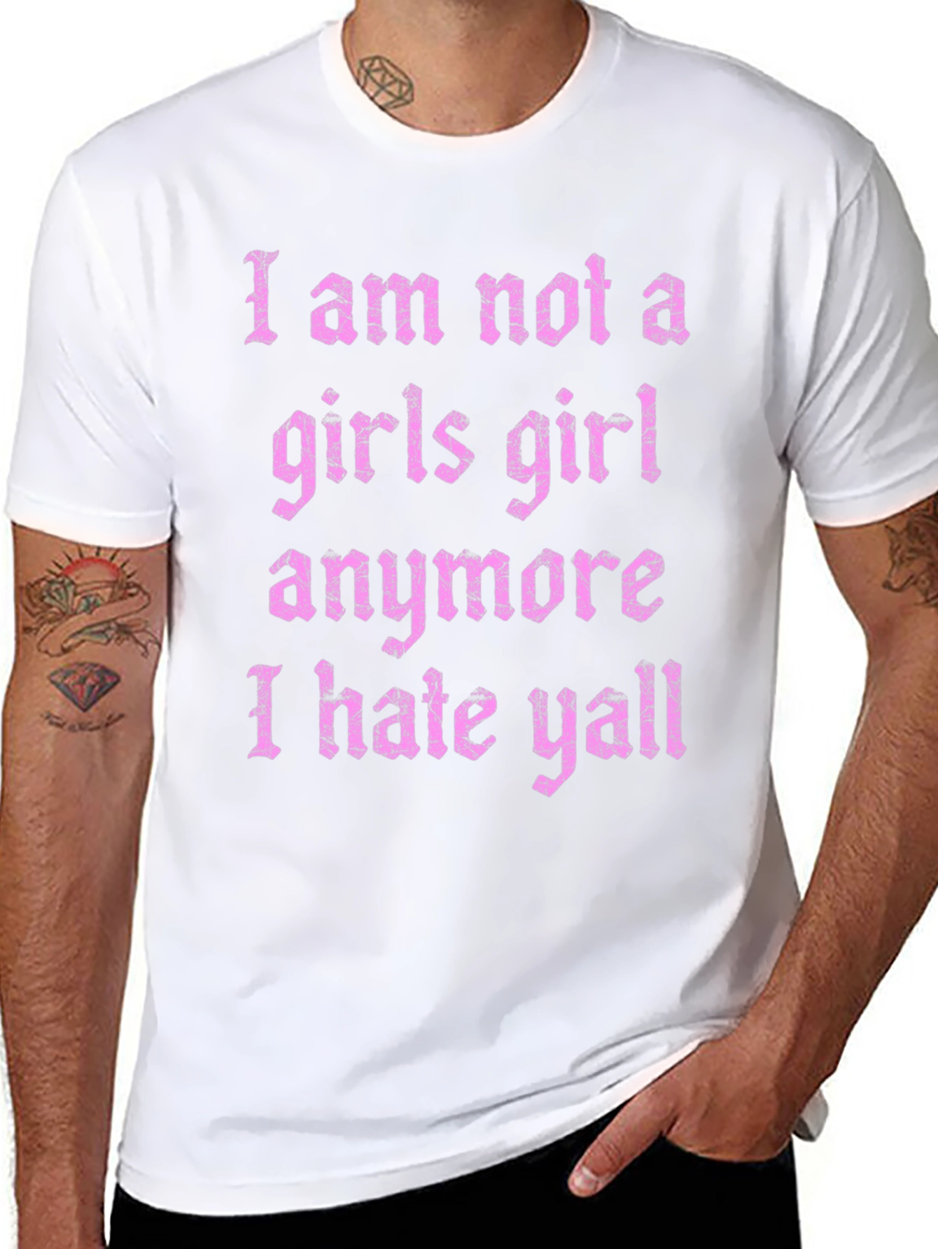 I Hate Yall Graphic T-Shirt