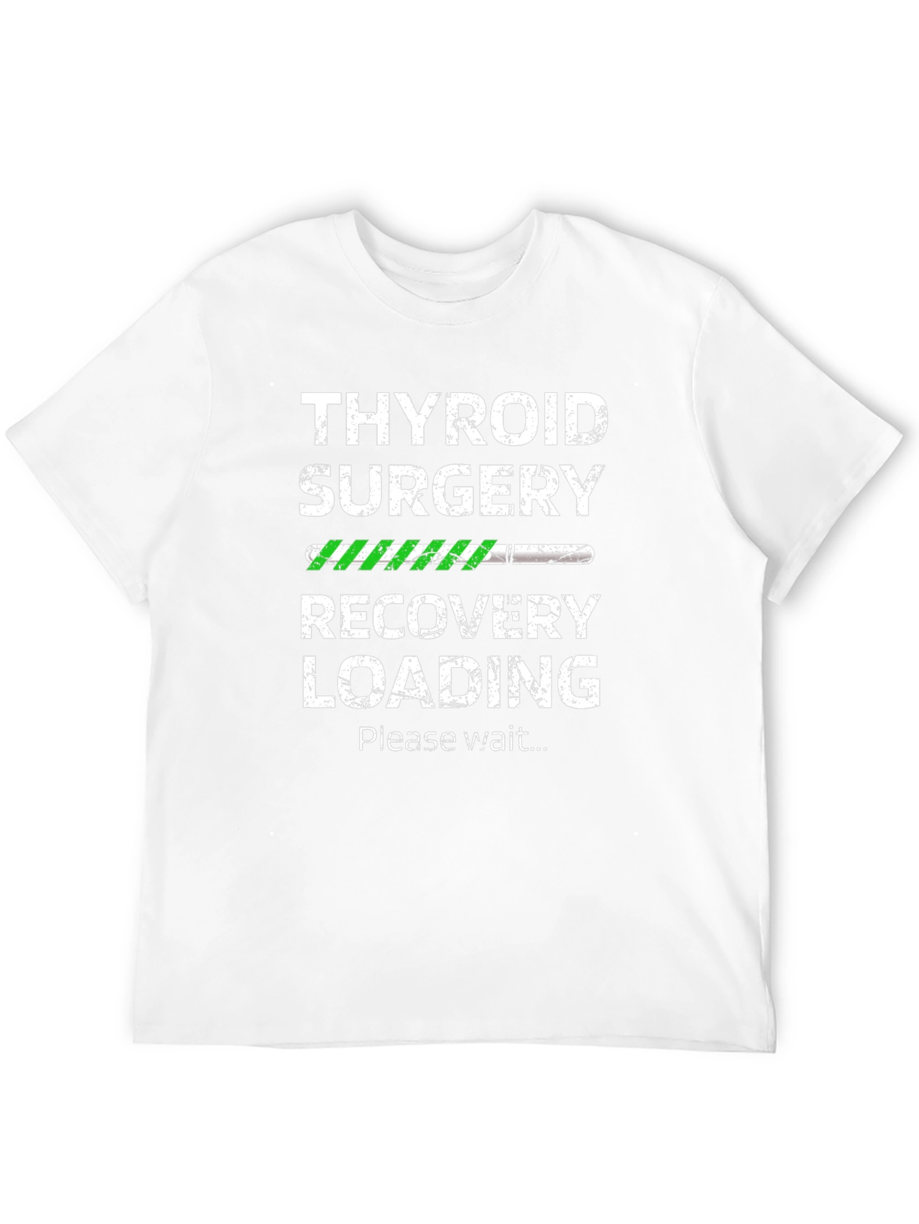 Thyroid Surgery Recovery Loading Graphic T-Shirt
