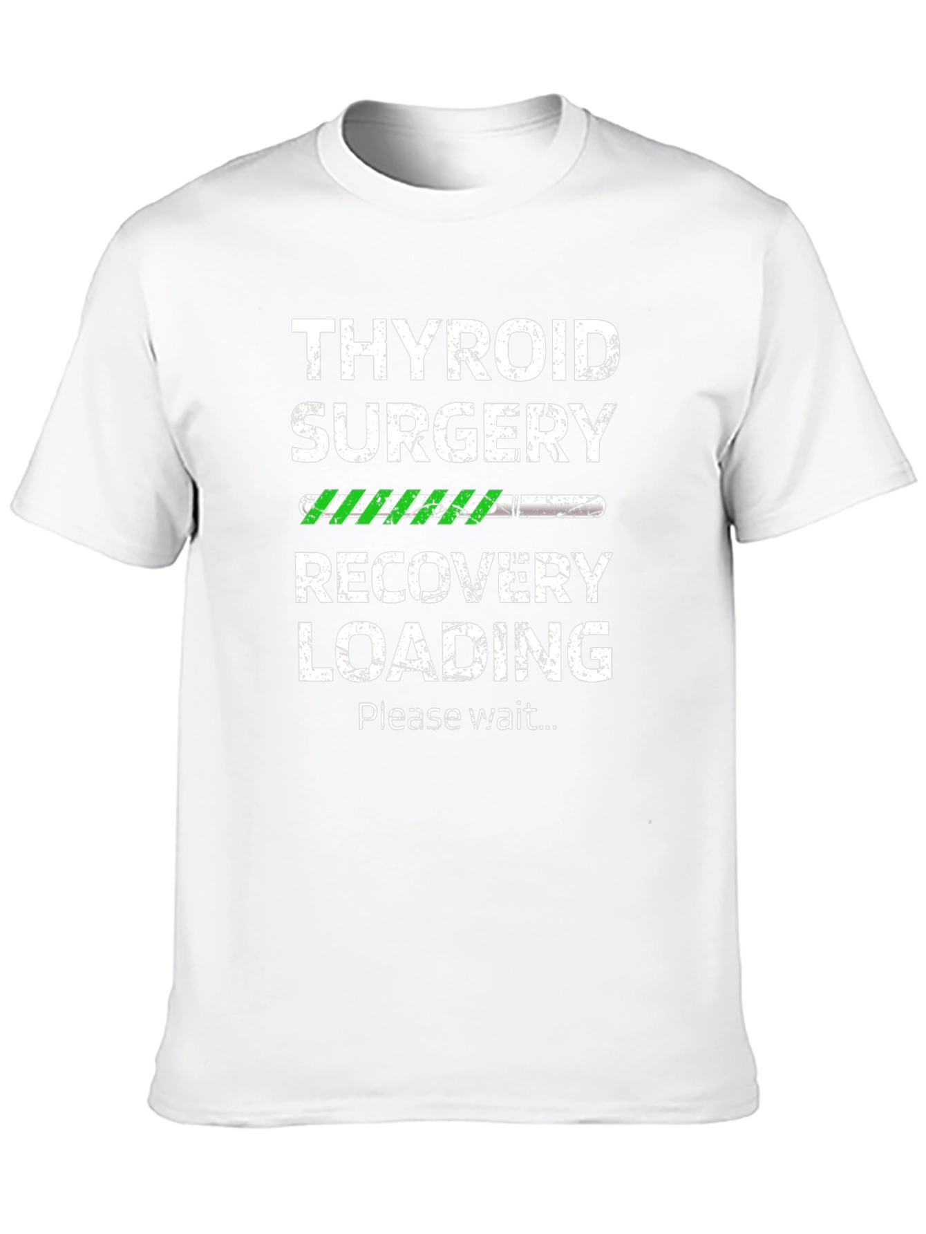 Thyroid Surgery Recovery Loading Graphic T-Shirt