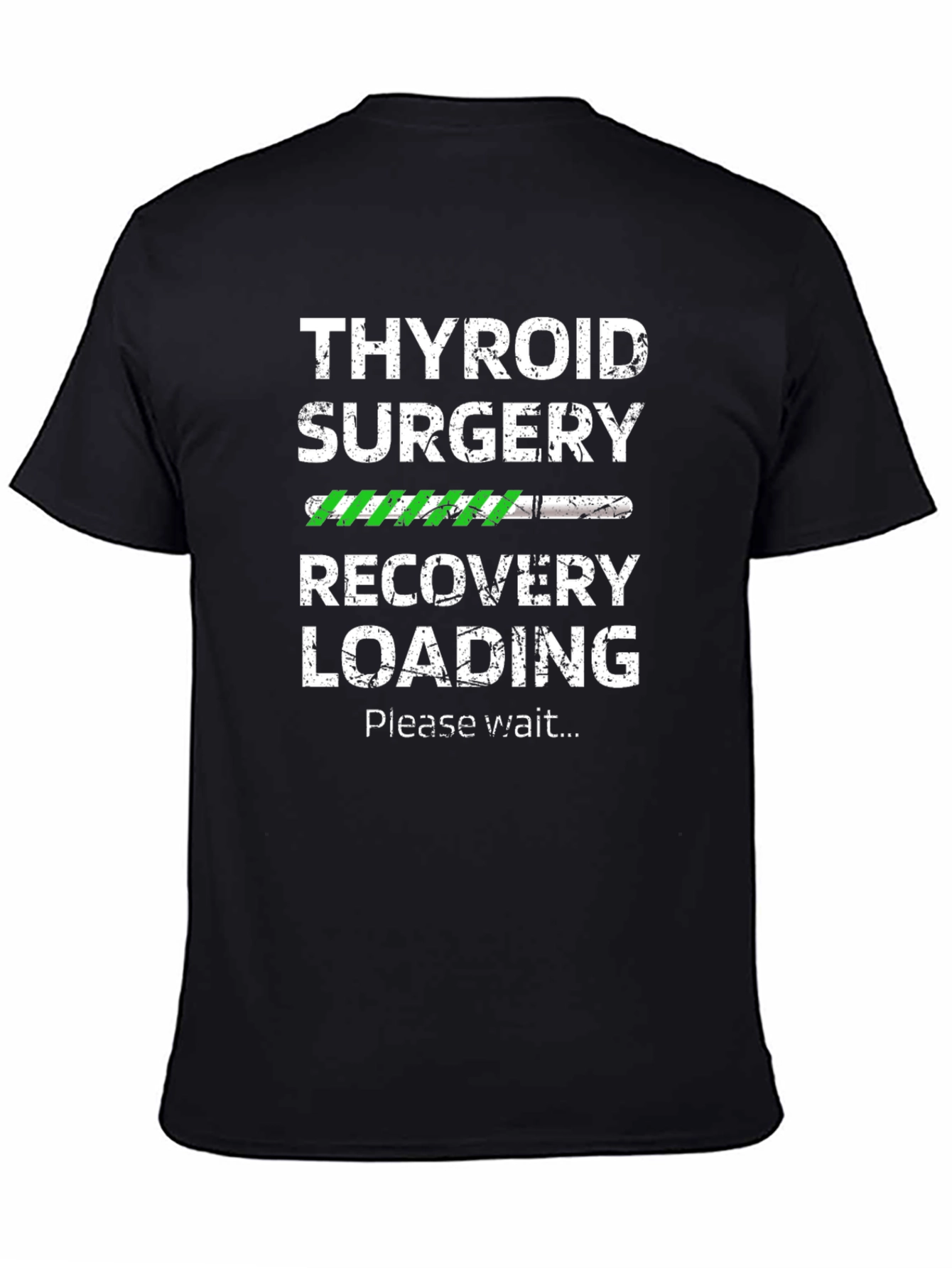 Thyroid Surgery Recovery Loading Graphic T-Shirt