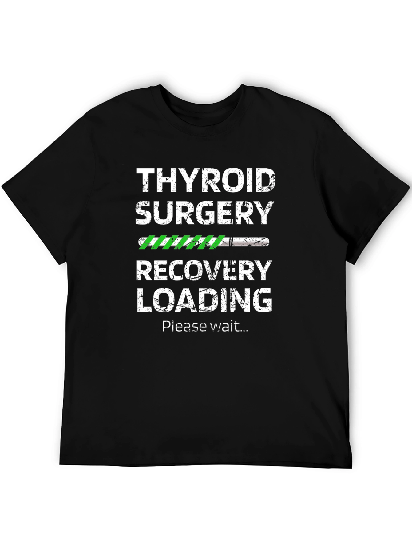 Thyroid Surgery Recovery Loading Graphic T-Shirt